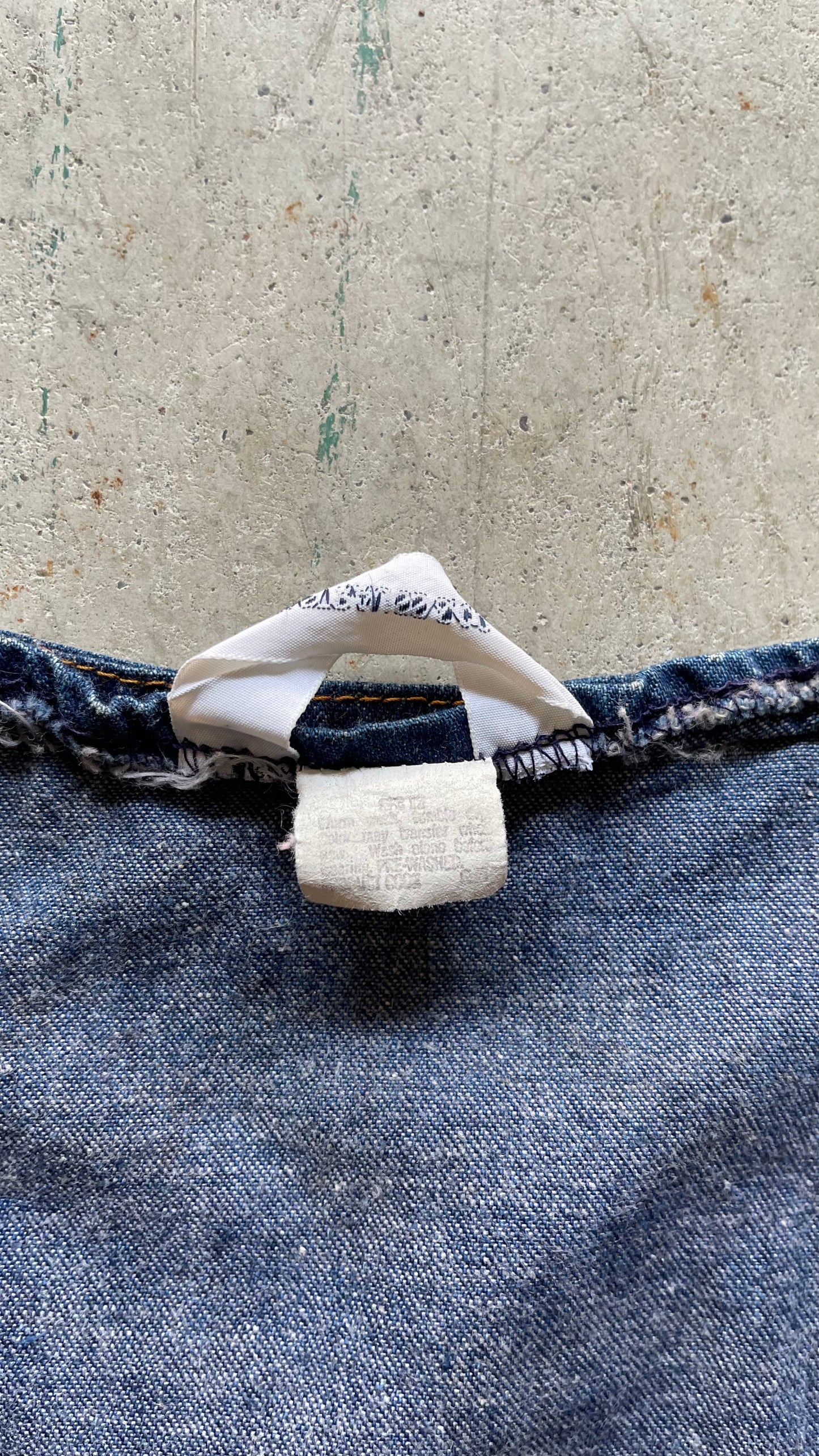 1990S DENIM LEVIS VEST JACKET - XS