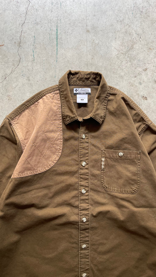 2000S COLUMBIA SPORTS BUTTON UP - M