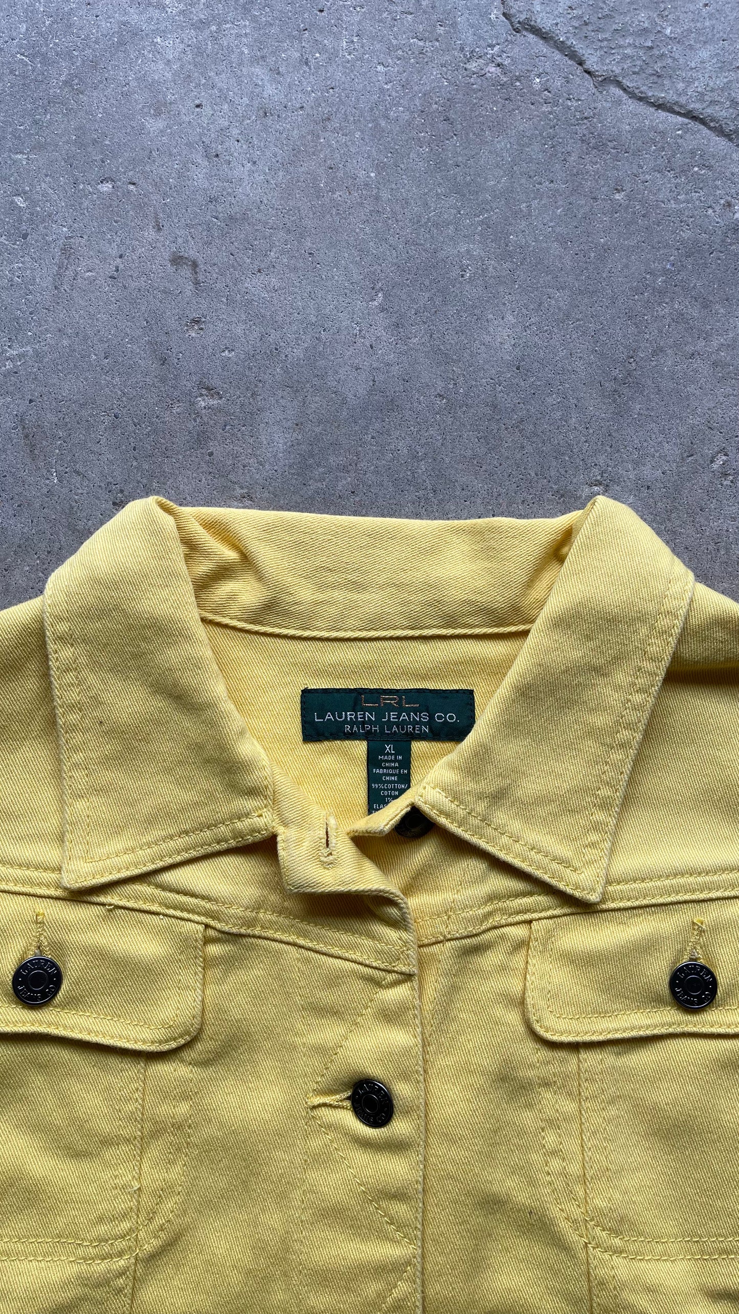 2000S POLO RALPH LAUREN CROPPED JACKET WOMENS - XL