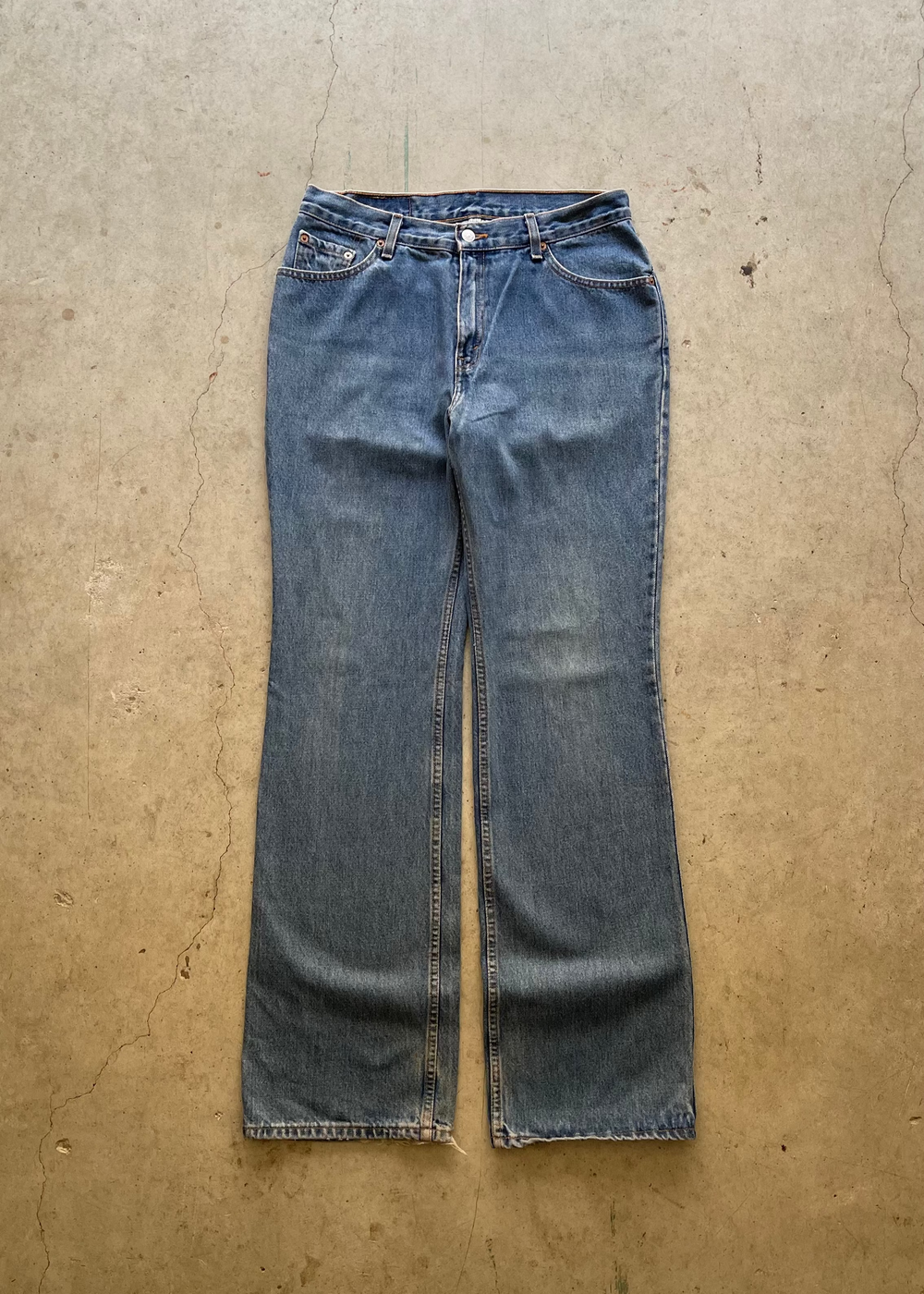 1990S LEVIS 517 BOOTCUT DENIM JEANS - 32X34