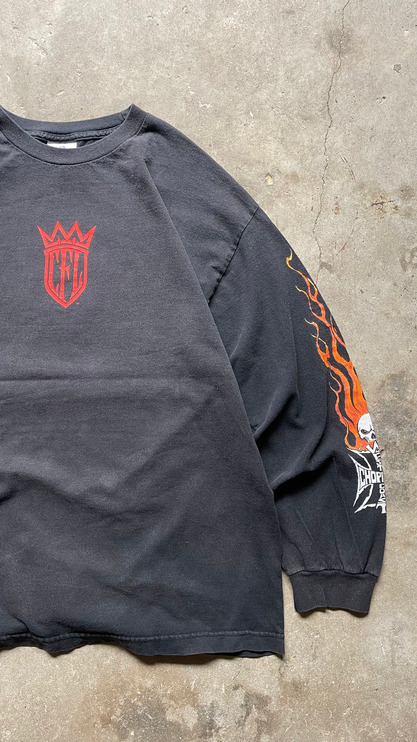 2000S BIKER ORANGE COUNTY CHOPPERS LONGSLEEVE - XL