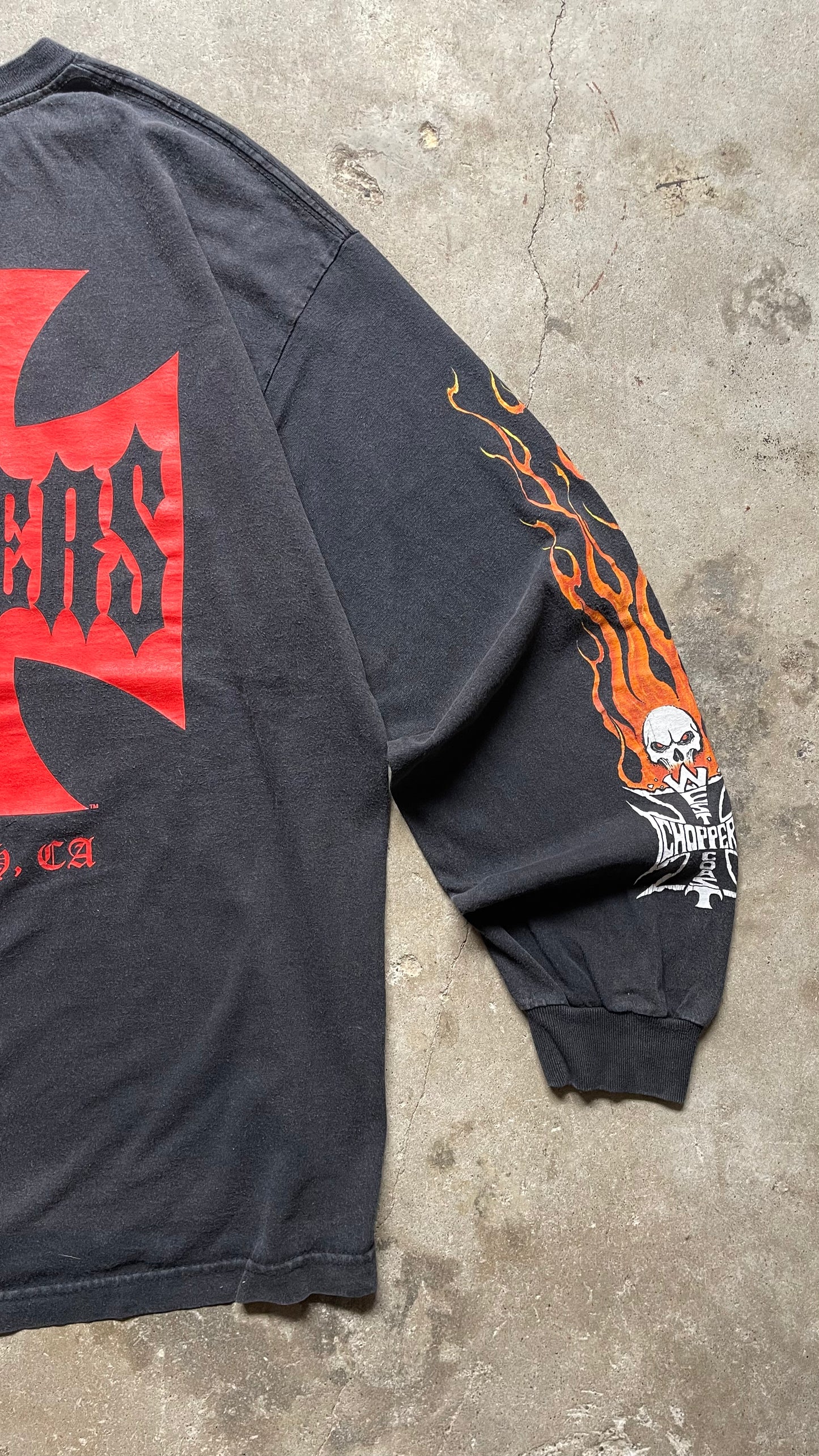 2000S BIKER ORANGE COUNTY CHOPPERS LONGSLEEVE - XL