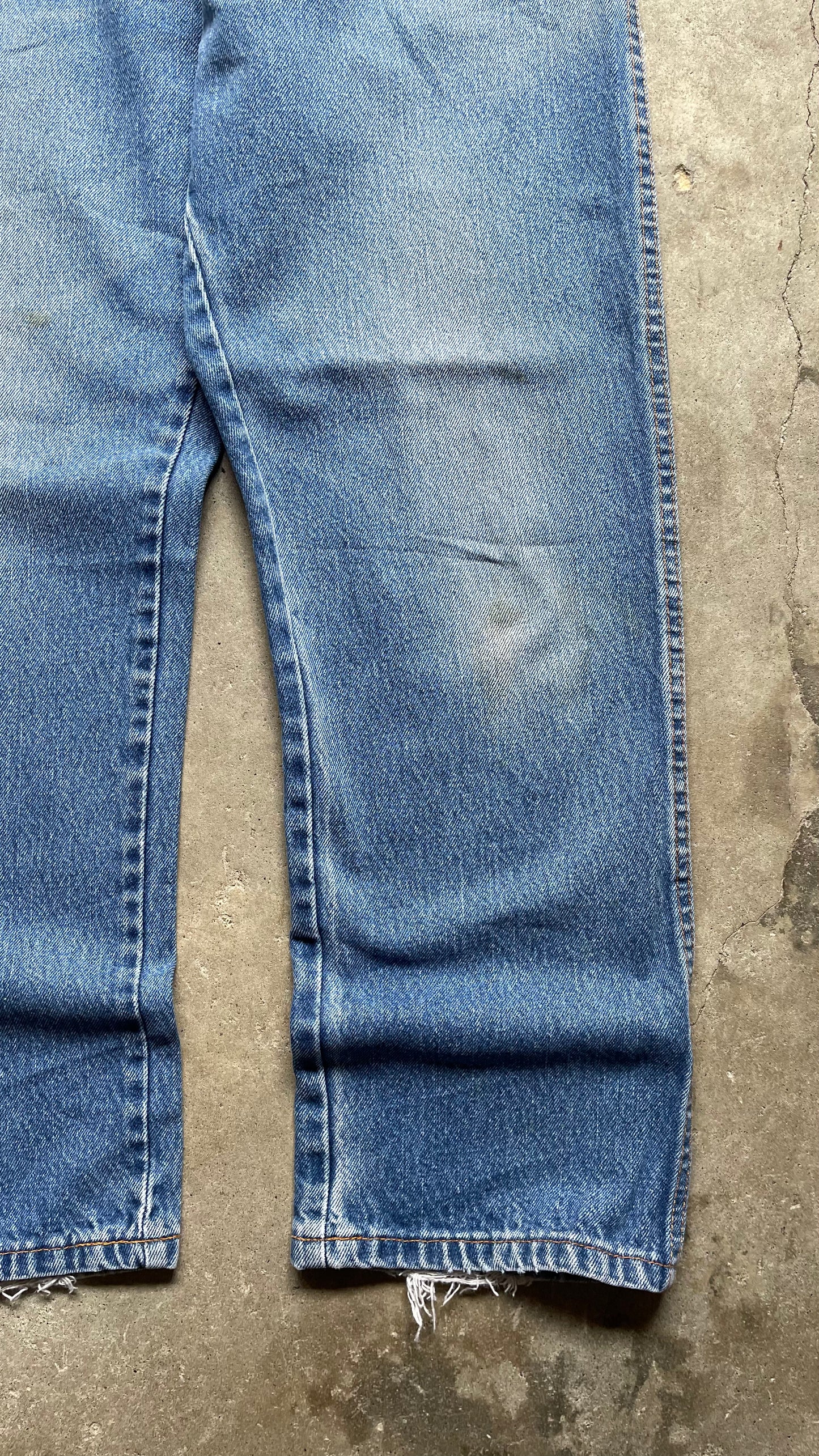 2000S DICKIES DENIM LIGHT WASHED JEANS - 36X30