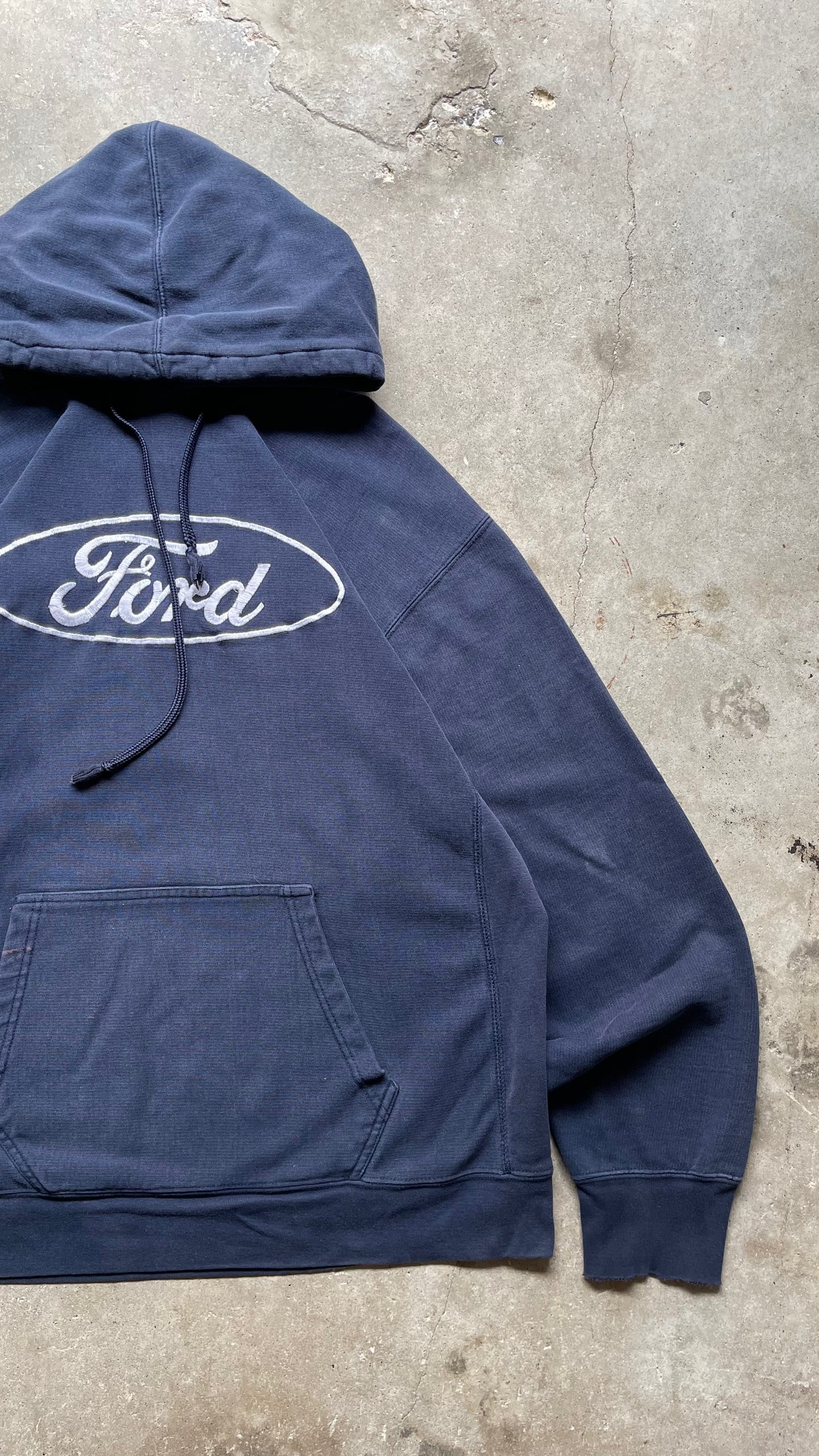 2000S FORD RACING HOODIE NAVY - XL