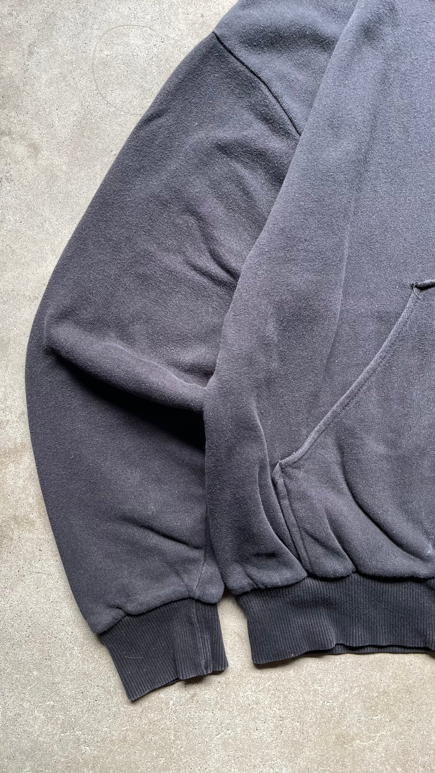 2000S DICKIES THERMAL LINED ZIP HOODIE - L
