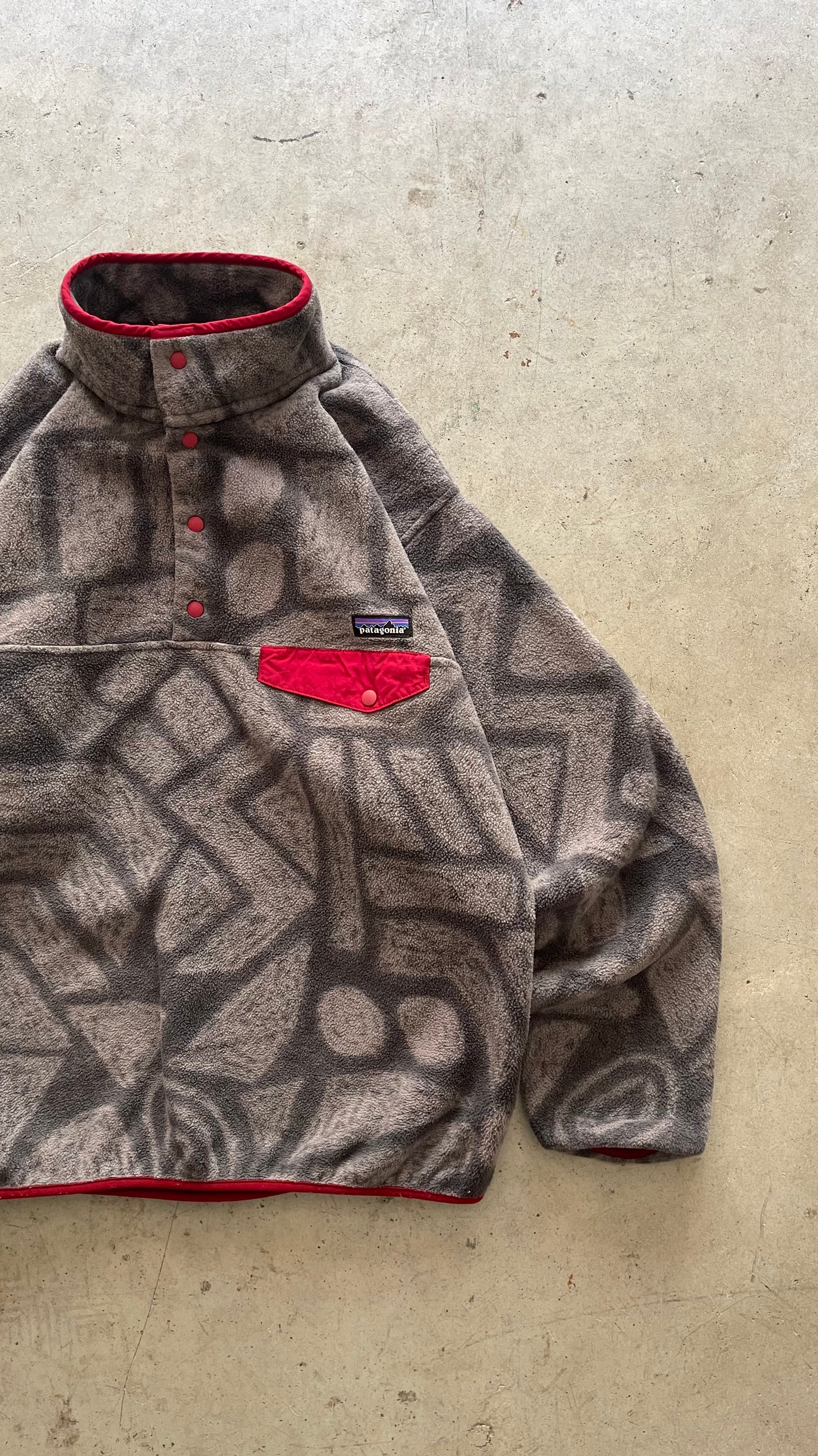 2000S PATAGONIA SYNCHILLA FLEECE SWEATSHIRT - L