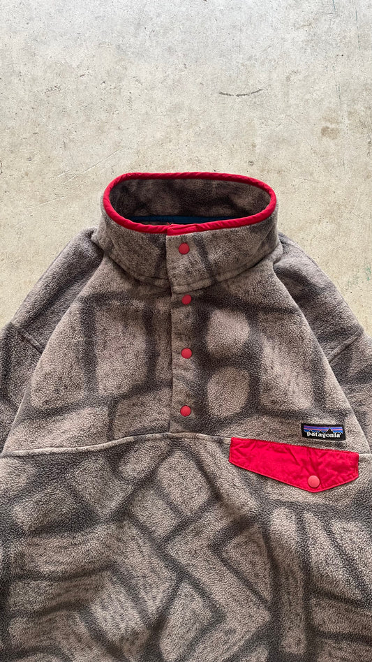 2000S PATAGONIA SYNCHILLA FLEECE SWEATSHIRT - L