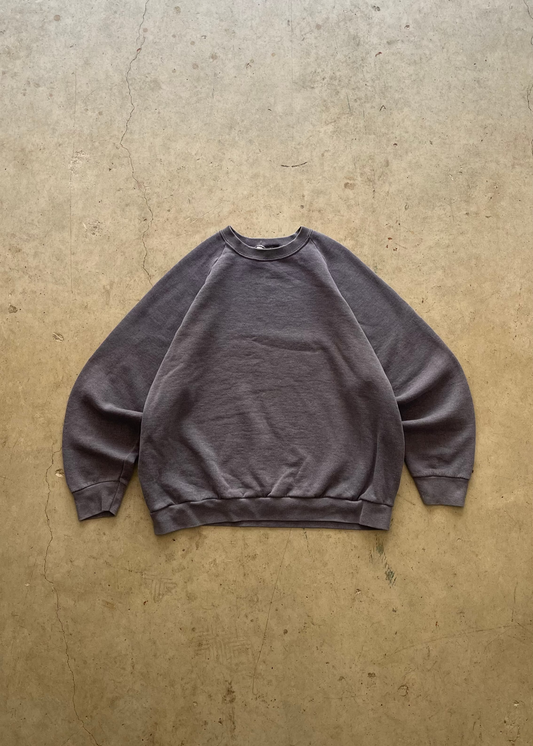 1990S FADED SWEATSHIRT GREY - L