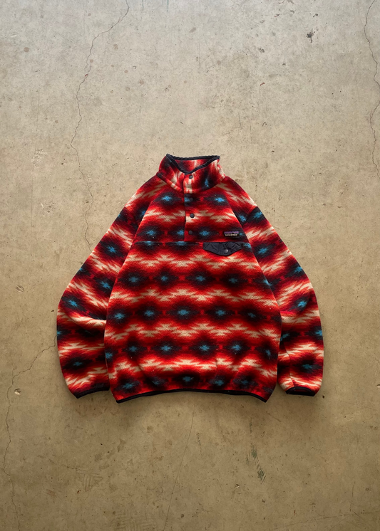 2000S PATAGONIA SYNCHILLA FLEECE SWEATSHIRT - M