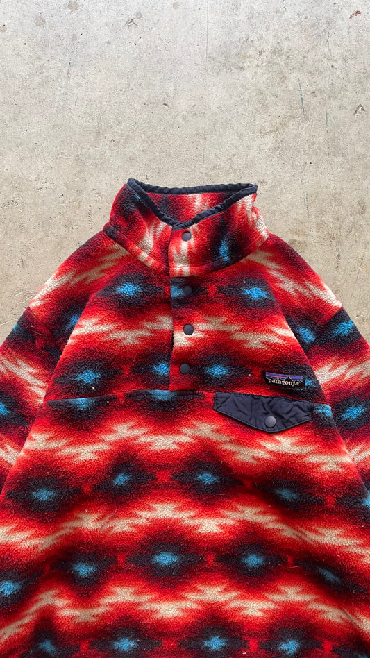 2000S PATAGONIA SYNCHILLA FLEECE SWEATSHIRT - M