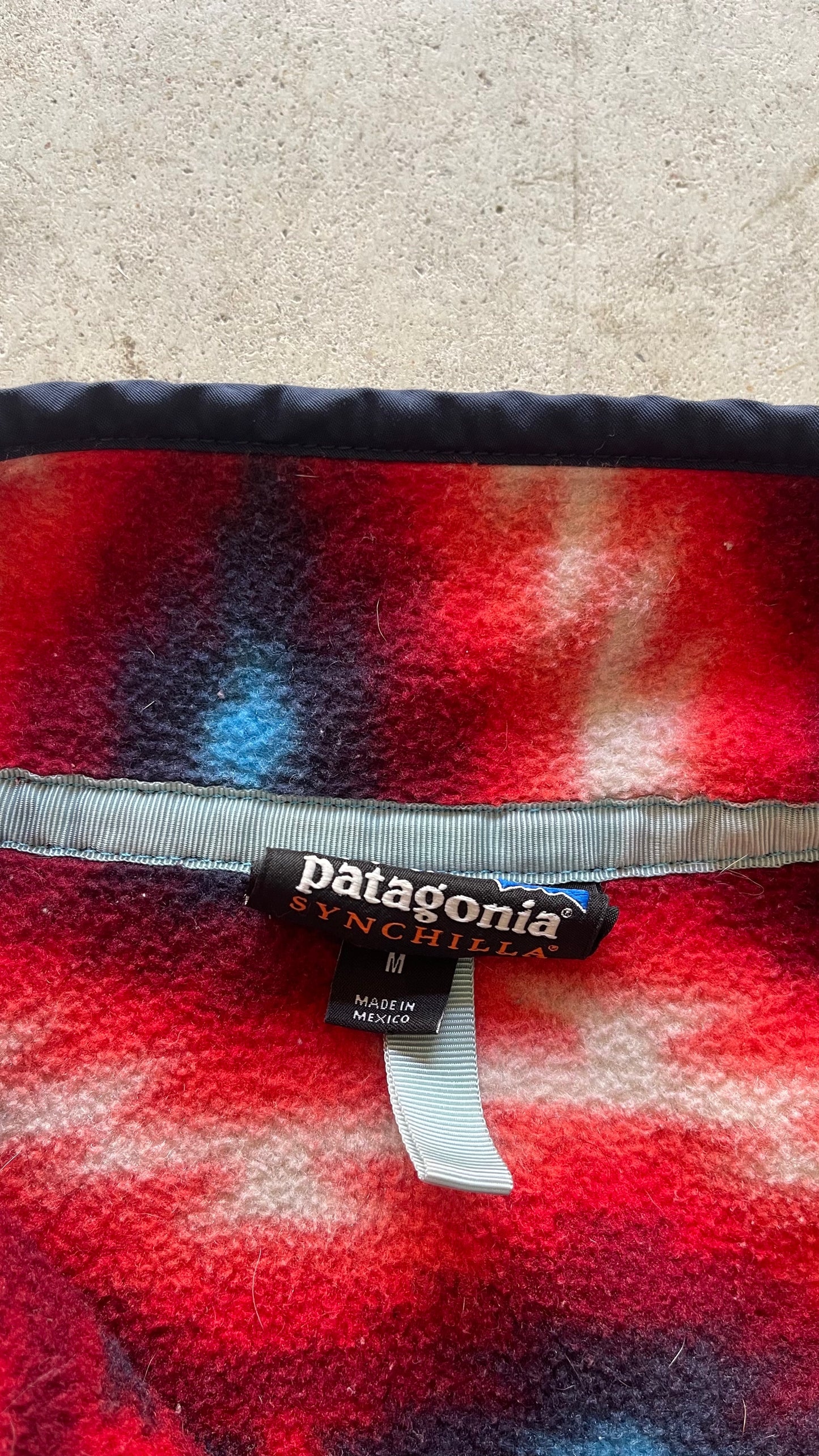 2000S PATAGONIA SYNCHILLA FLEECE SWEATSHIRT - M