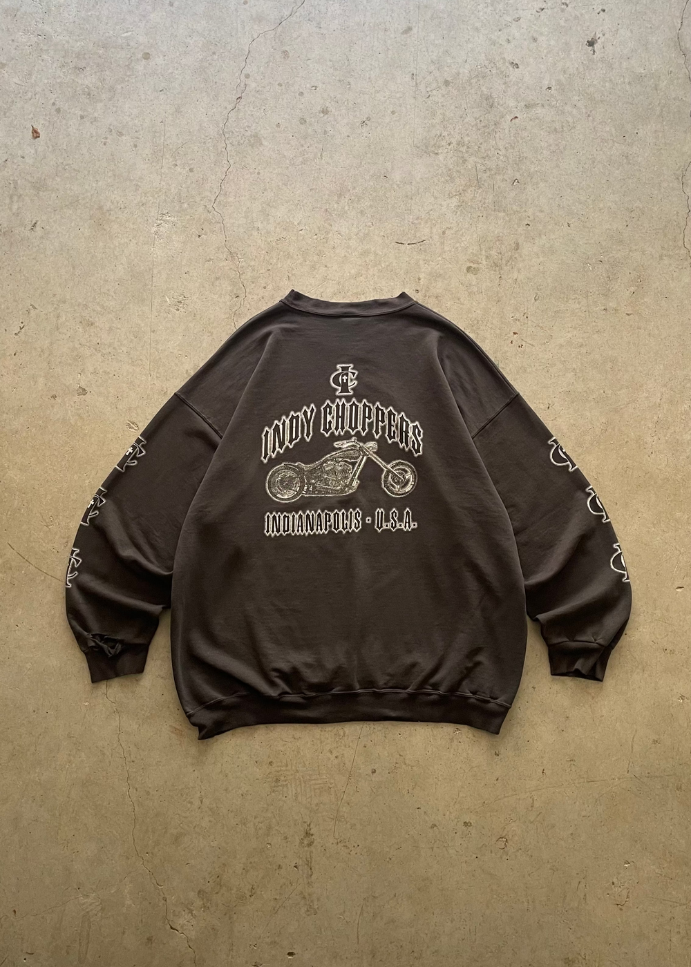 1990S INDY CHOPPERS CREWNECK BLACK - L