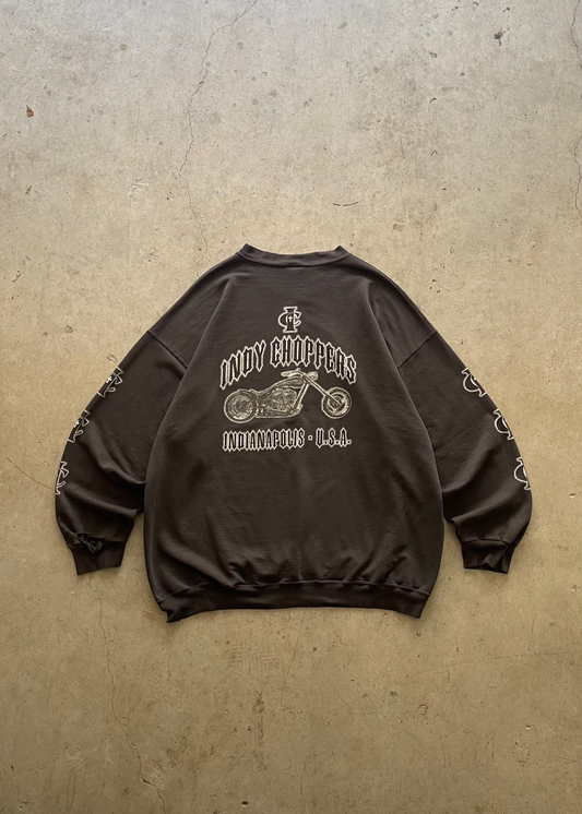 1990S INDY CHOPPERS CREWNECK BLACK - L