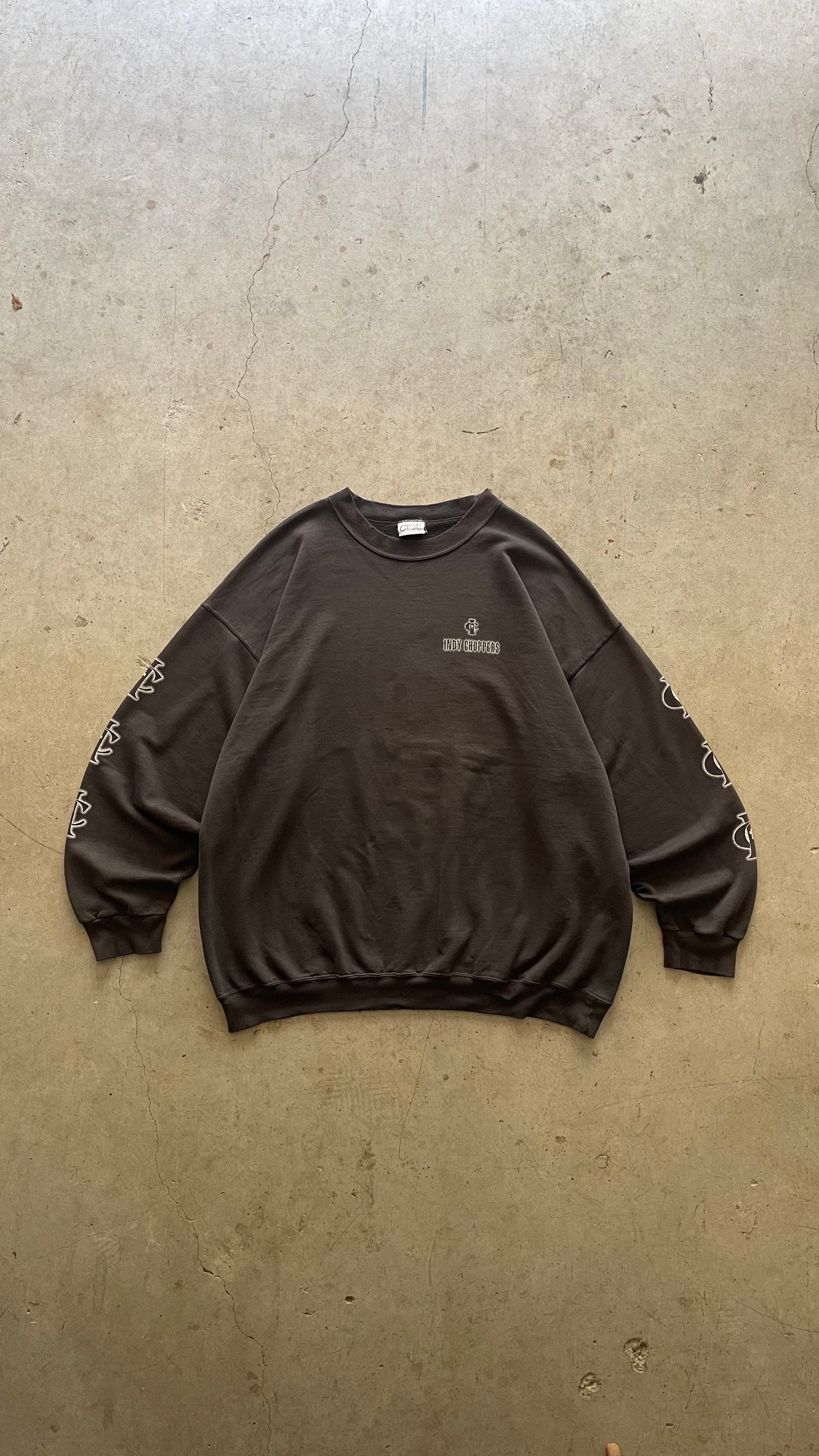 1990S INDY CHOPPERS CREWNECK BLACK - L