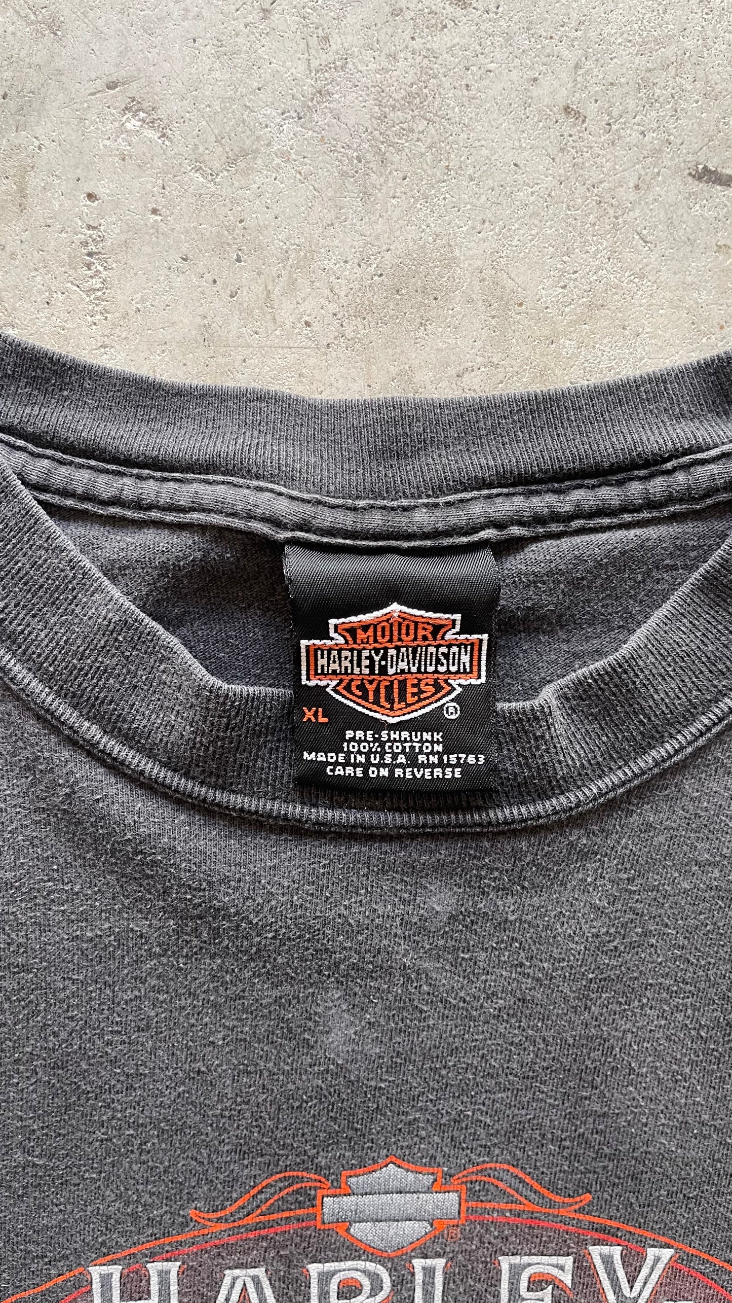 1990S FADED "HARLEY DAVIDSON" TEE - XL