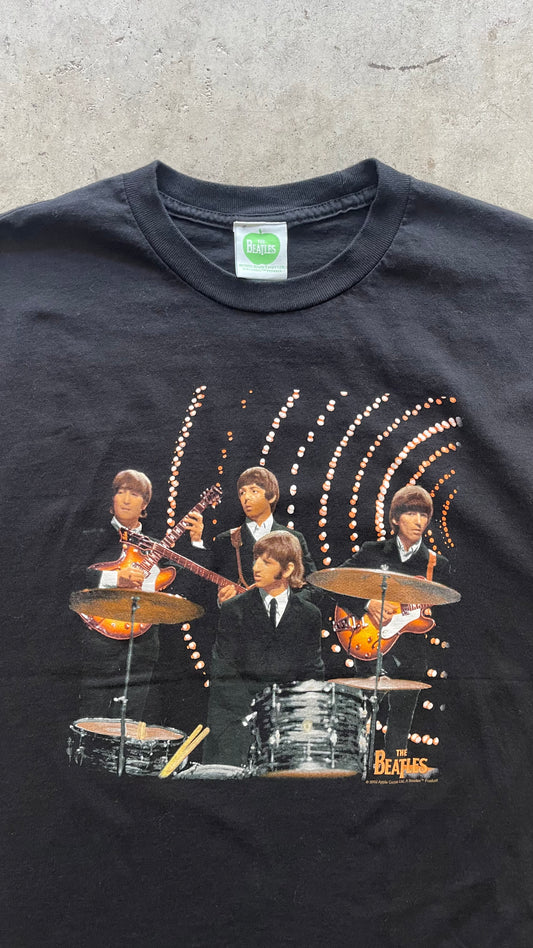2000S "THE BEATLES" TEE BLACK - L