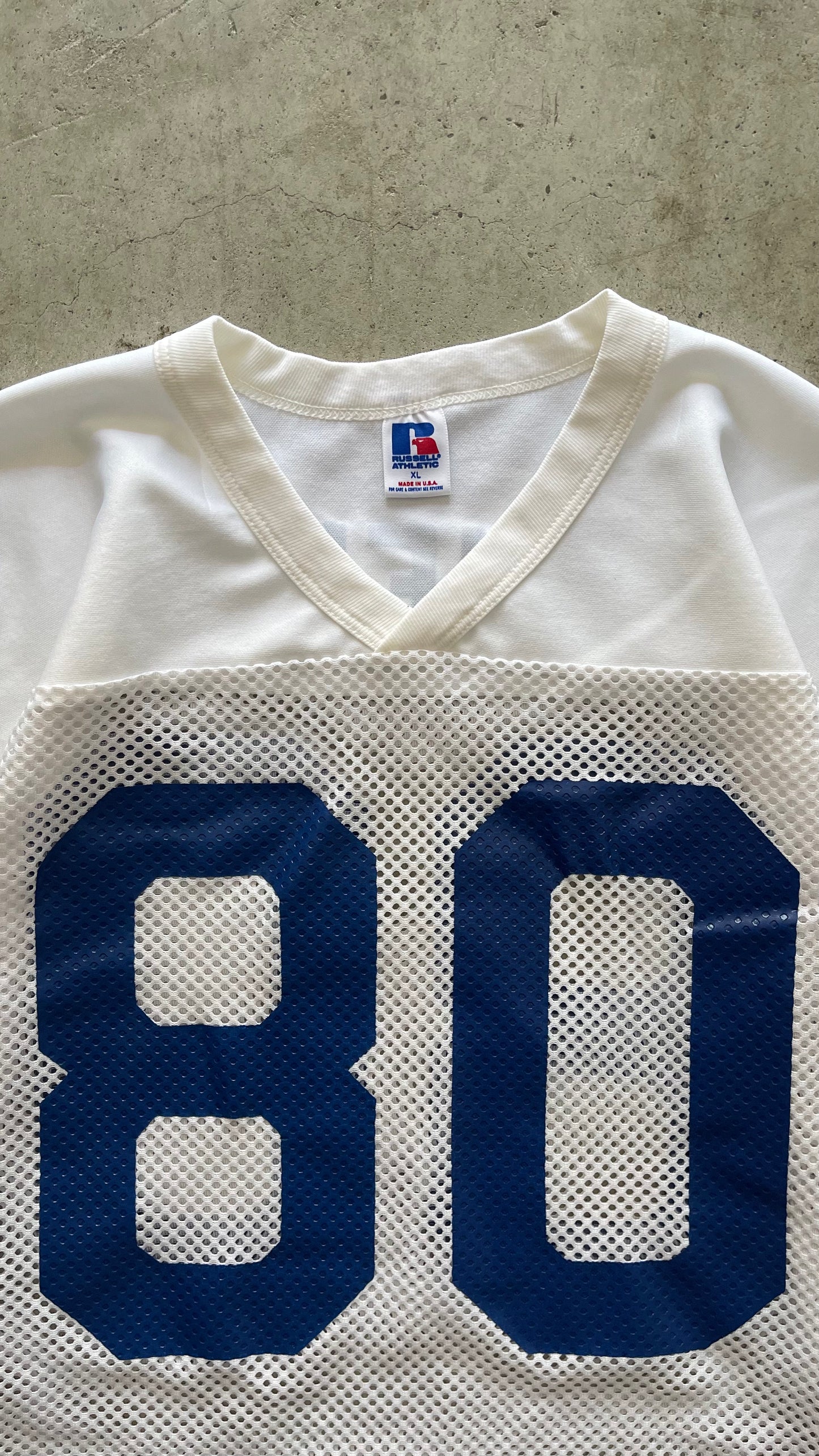 1990S "RUSSELL ATHLETIC" CROPPED JERSEY - XL