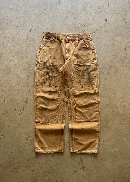1990S DOUBLE KNEE CARHARTT PAINTER PANTS - 32X30