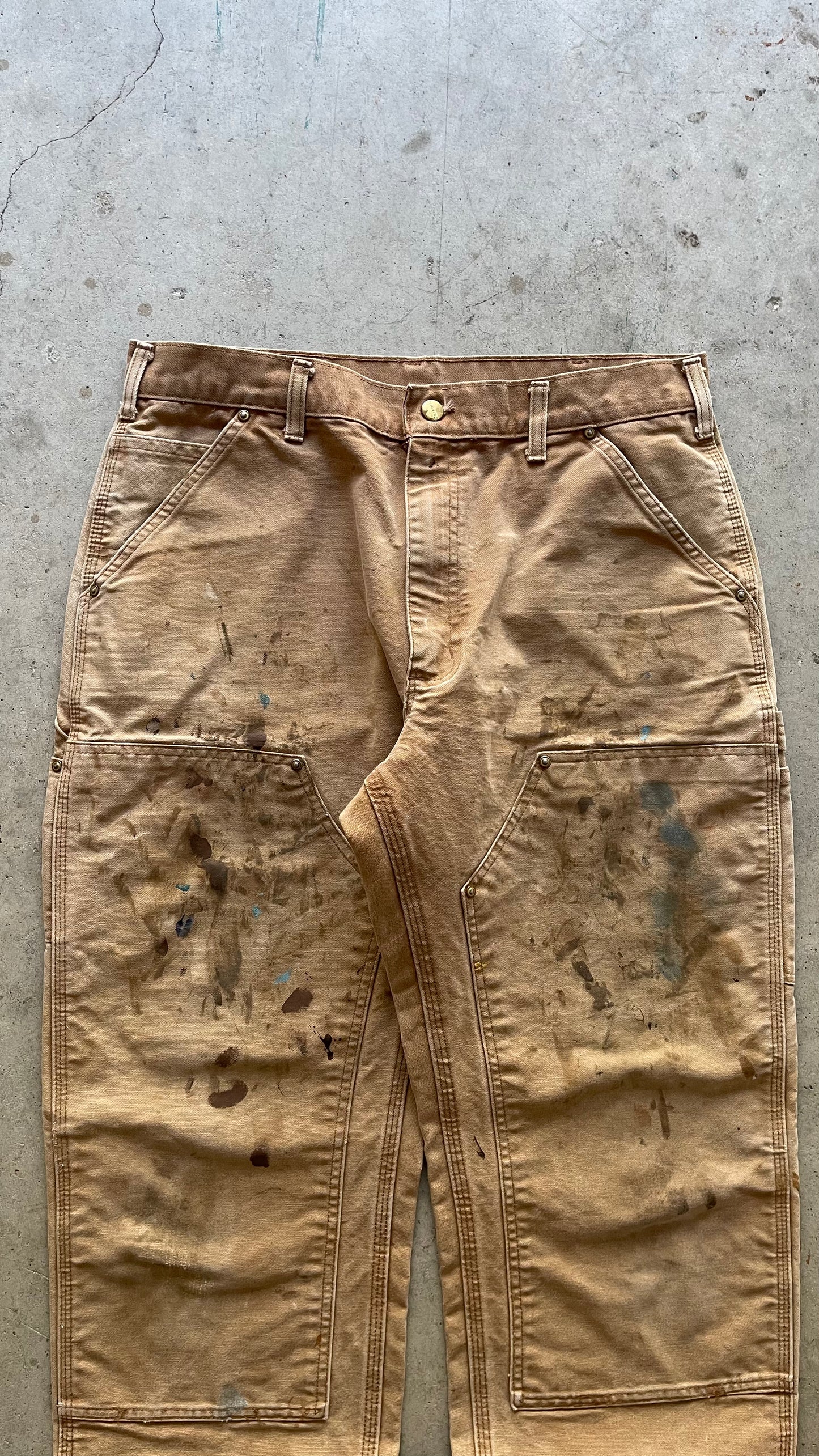 1990S DOUBLE KNEE CARHARTT PAINTER PANTS - 32X30