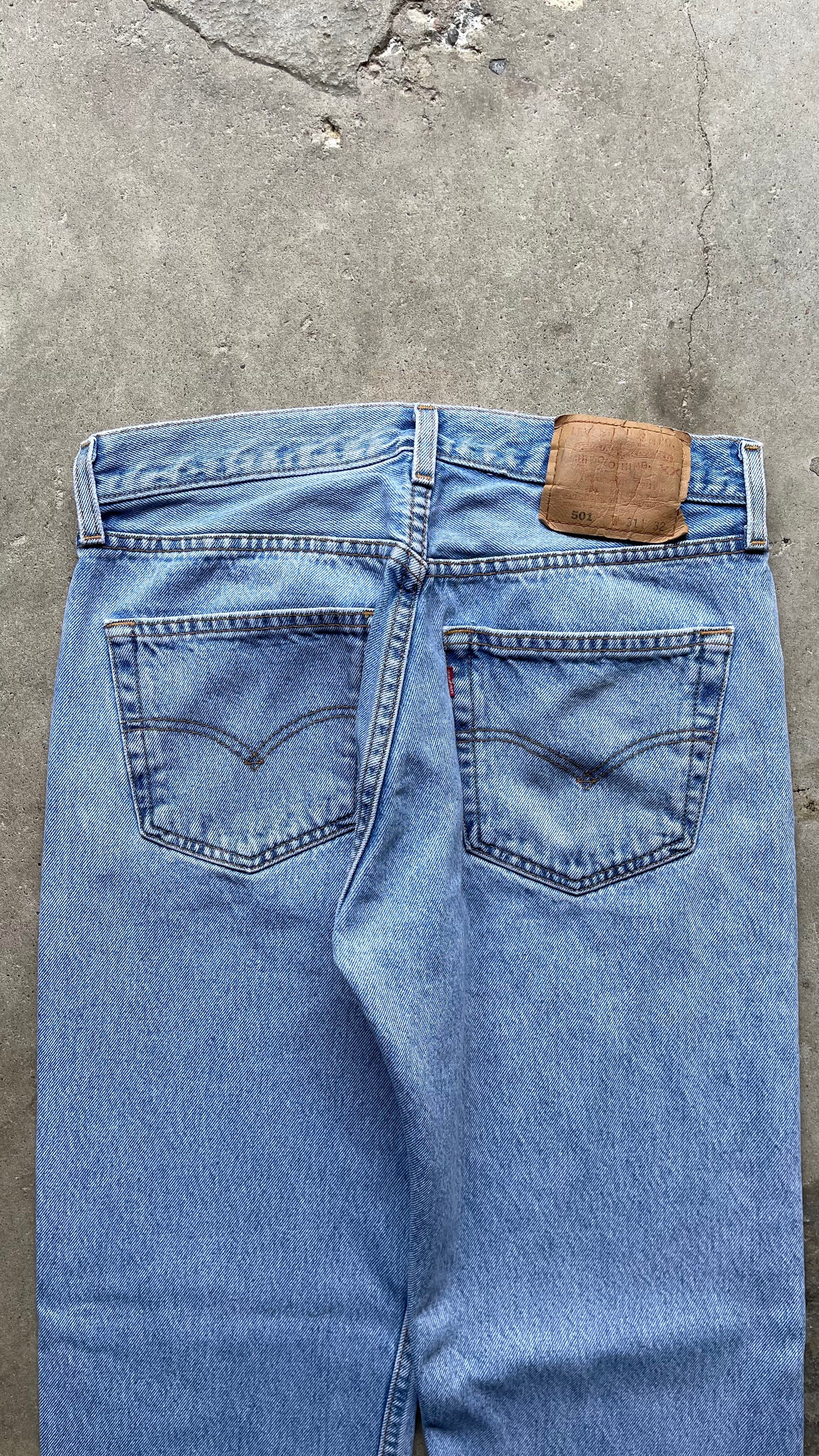1990S LEVIS 501 DENIM JEANS - 31X32