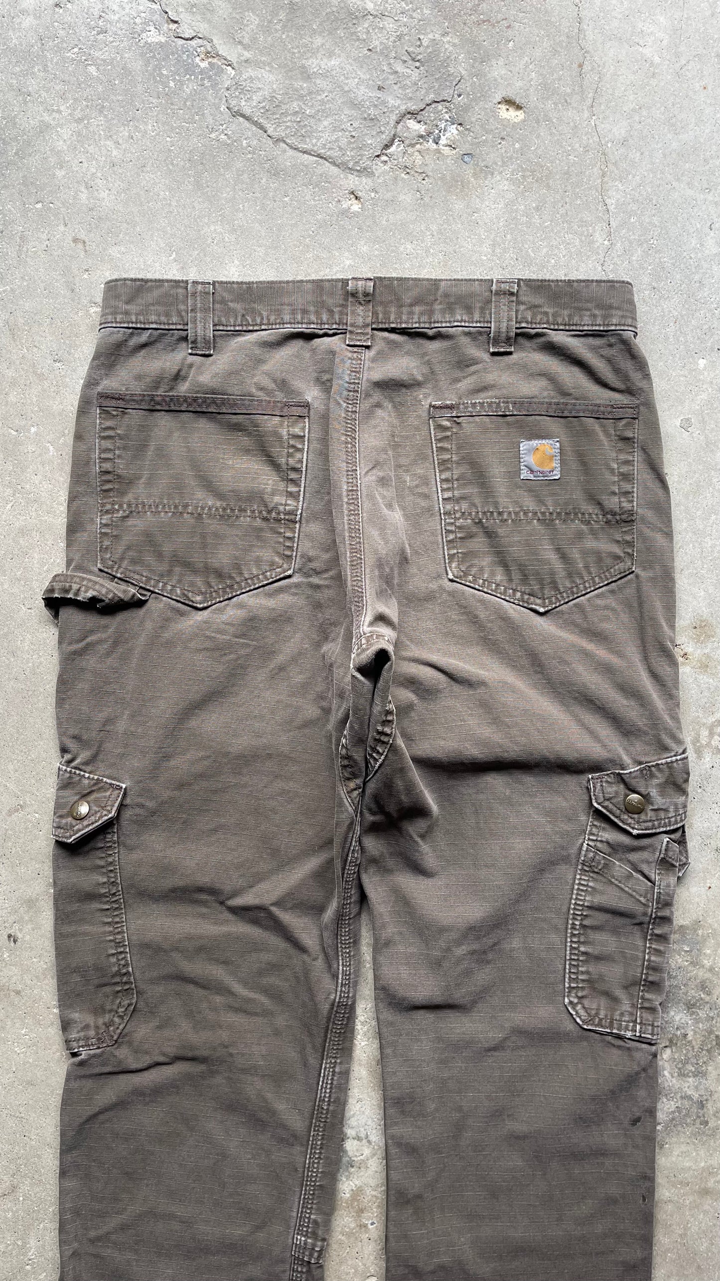 2000S CARHARTT DOUBLE KNEE CARGO PANTS - 34 x 30