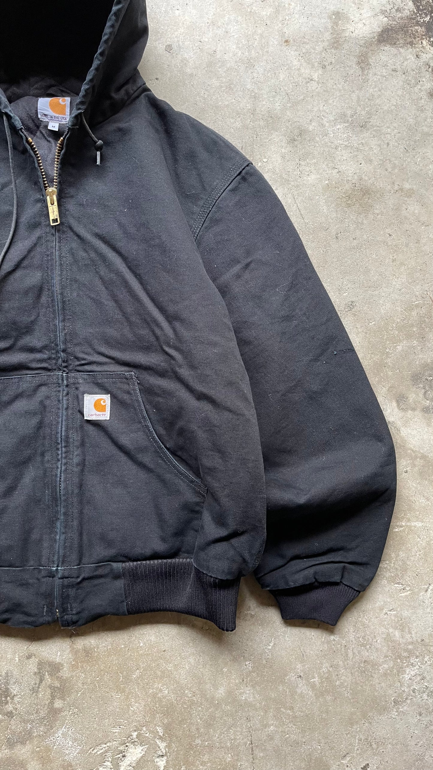 1990S CARHARTT JACKET BLACK - M