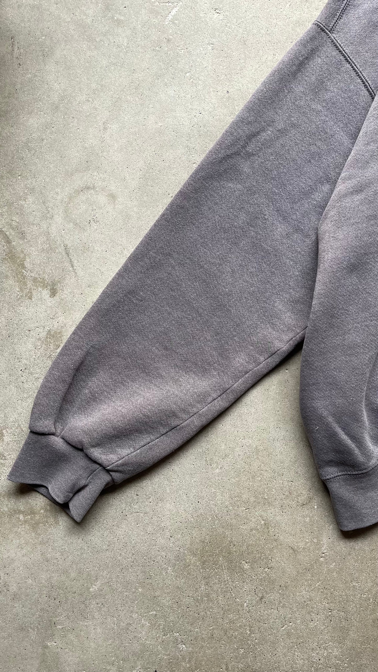 1990S FADED NIKE SWOOSH SWEATSHIRT BLACK - M