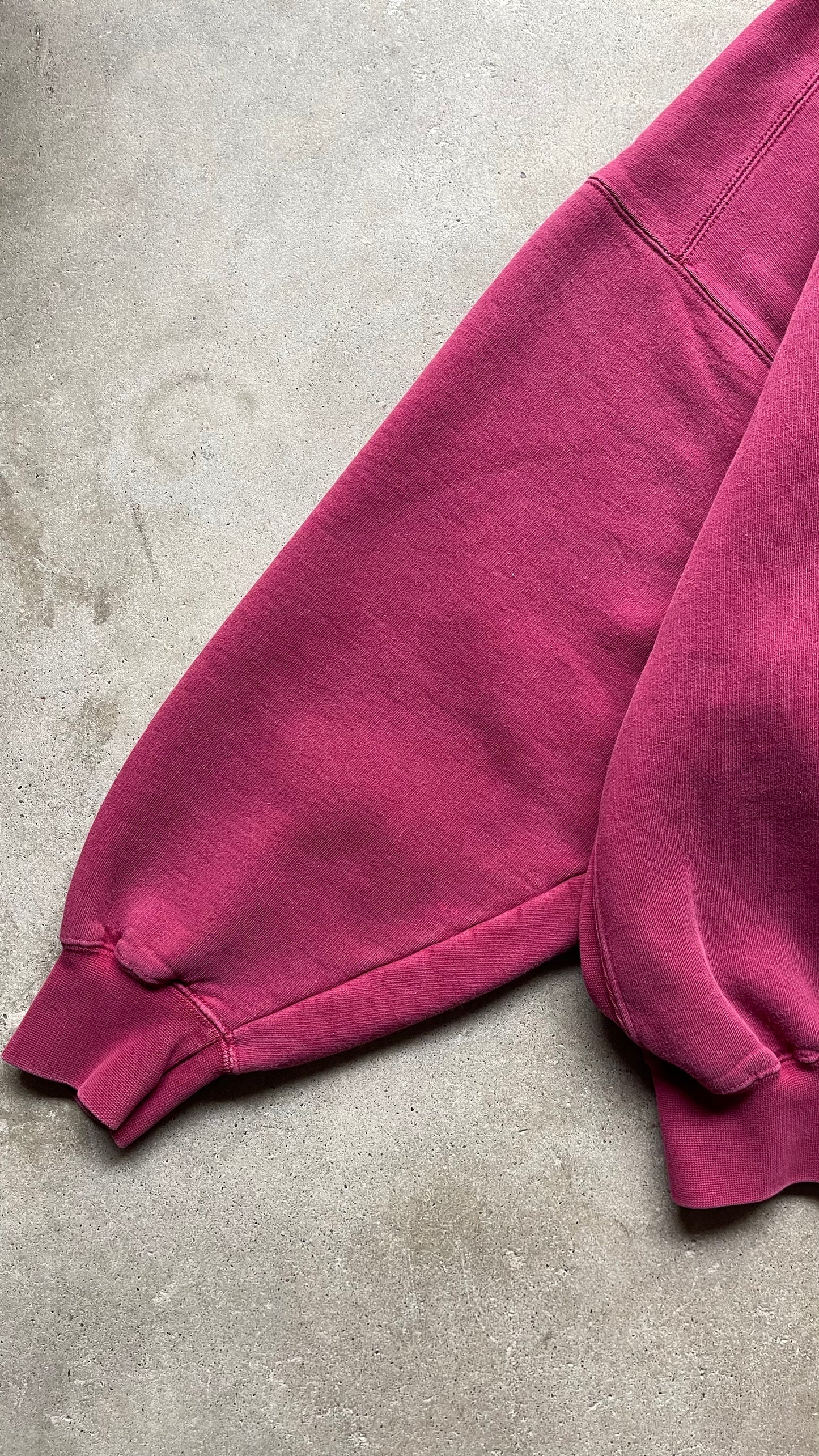 1990S NIKE SWOOSH SWEATSHIRT RED - M