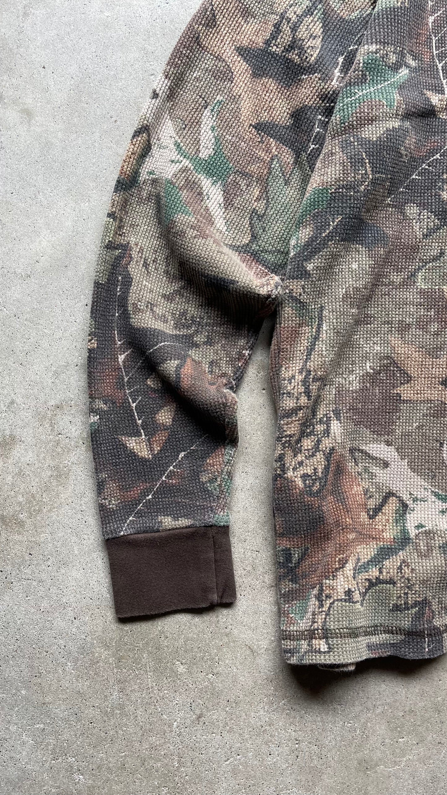 1990S REALTREE HEAVYWEIGHT THERMAL BROWN - L