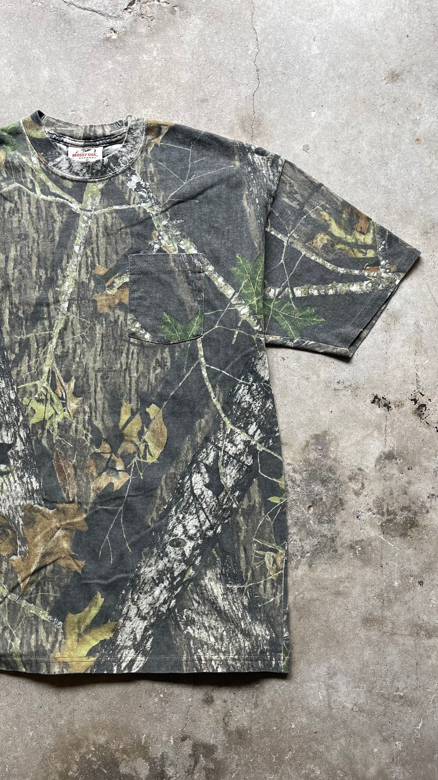 1990S MOSSY OAK REALTREE TEE - L