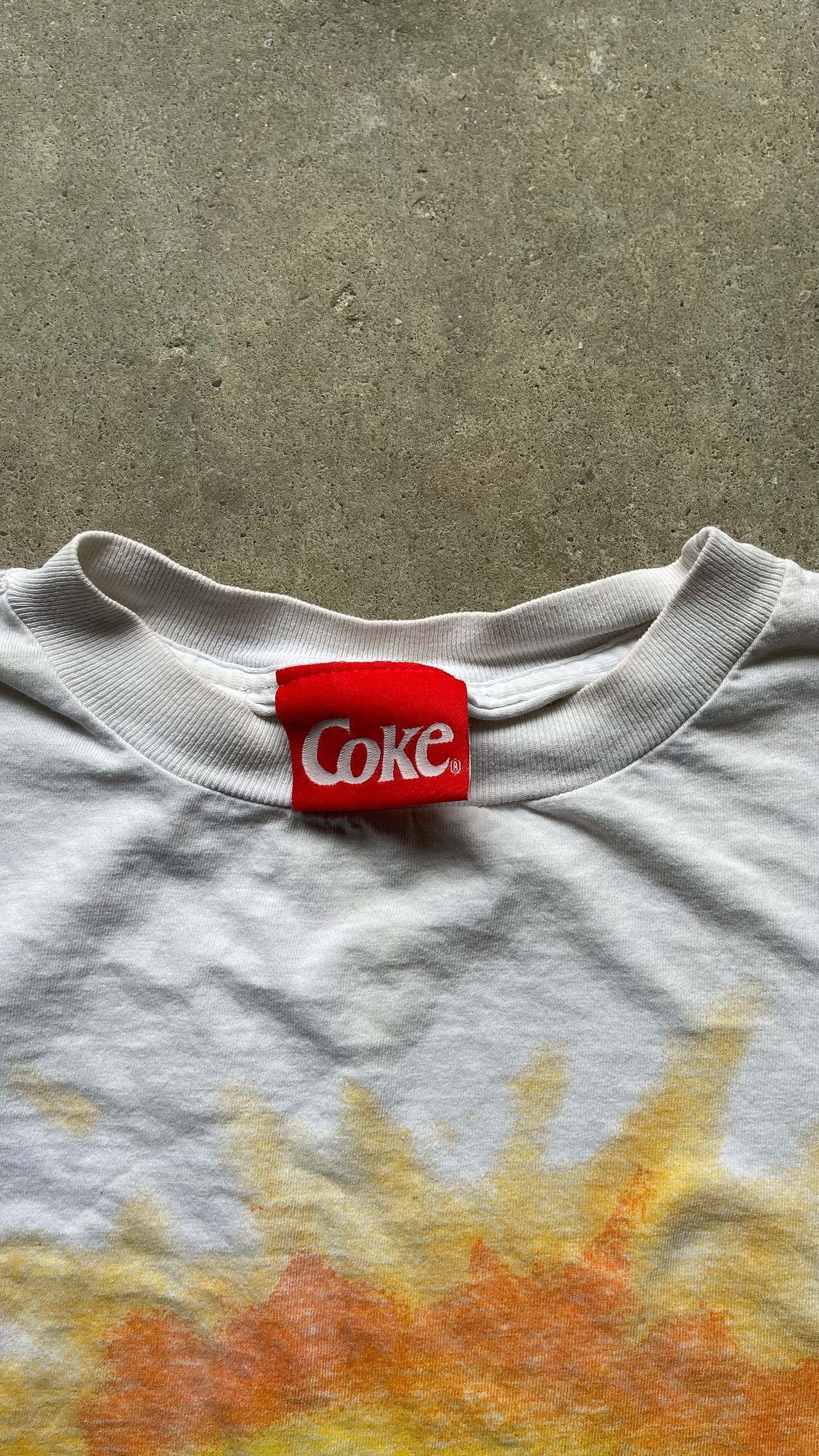 1990S COKE TEE WHITE - L