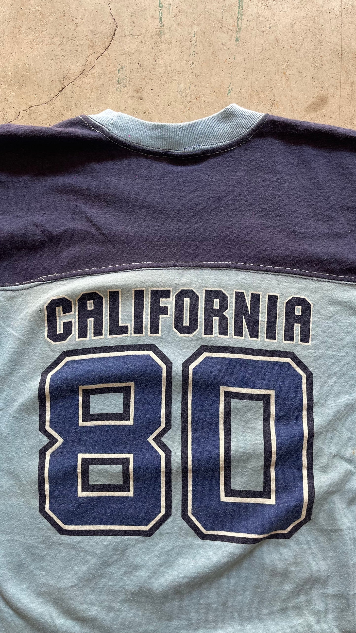 1980S "CALIFORNIA" RINGER TEE - XS