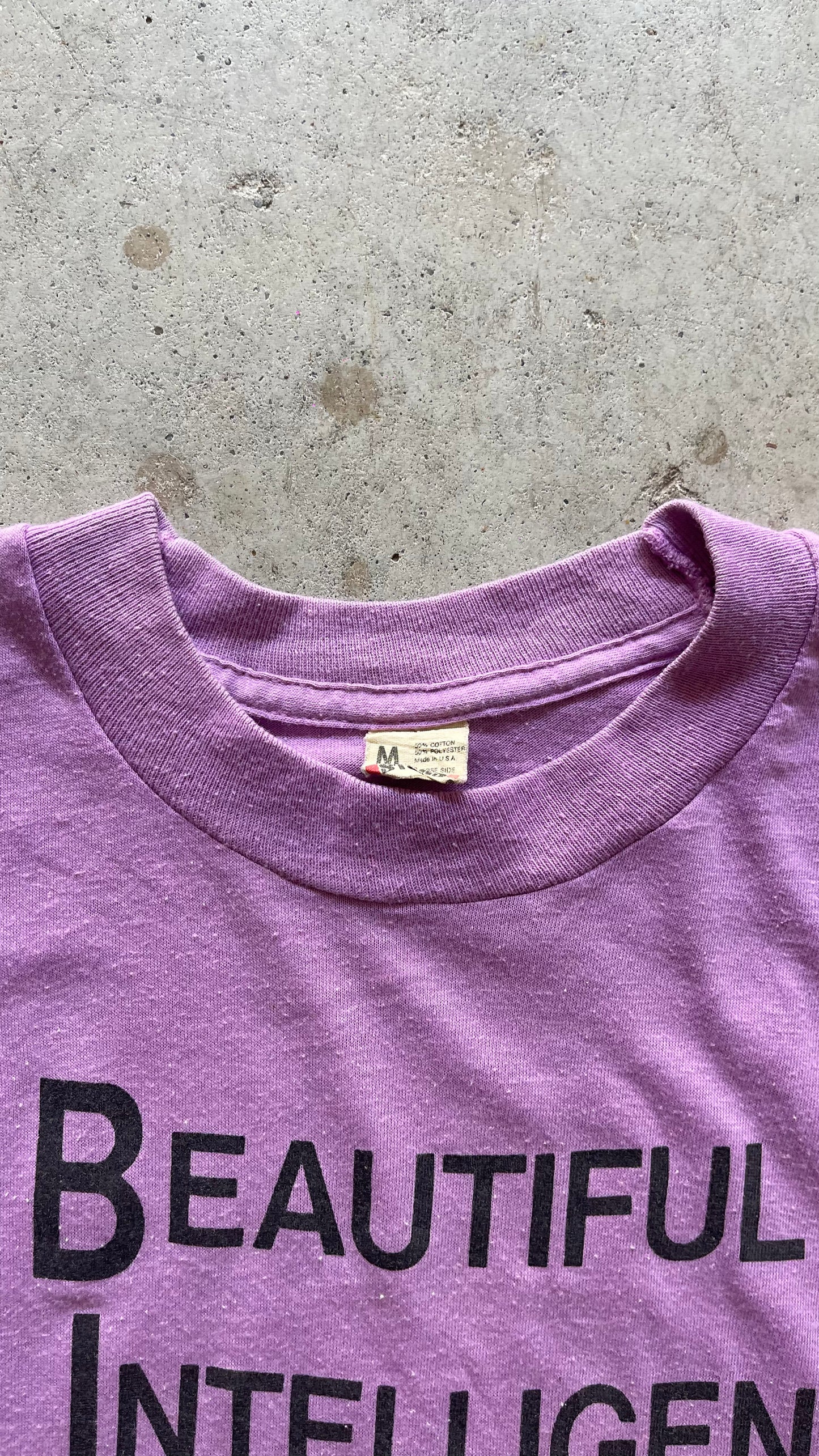 1980S "BITCH" FUNNY TEE - M