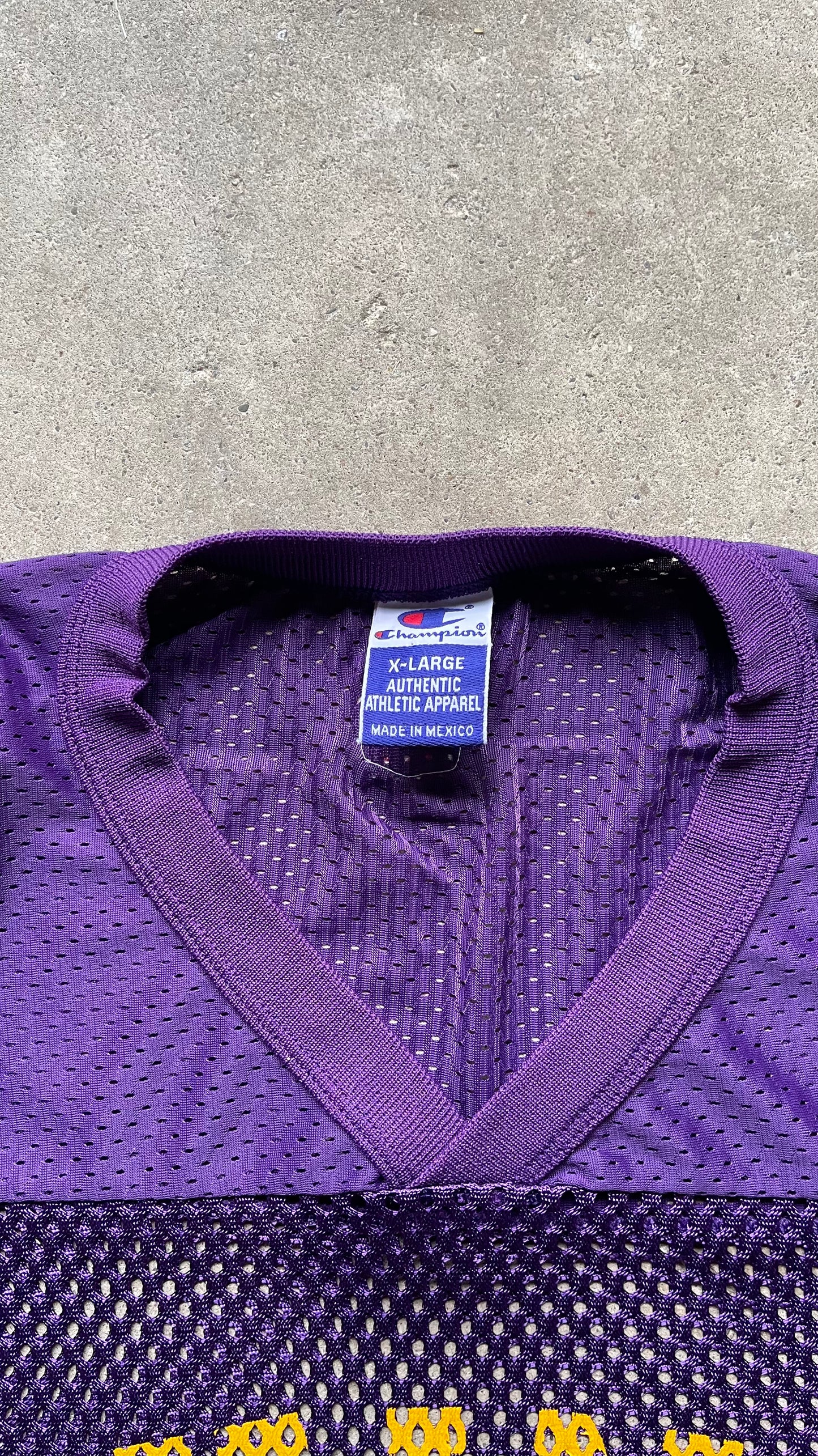 2000S VIKING FOOTBALL JERSEY PURPLE - XL