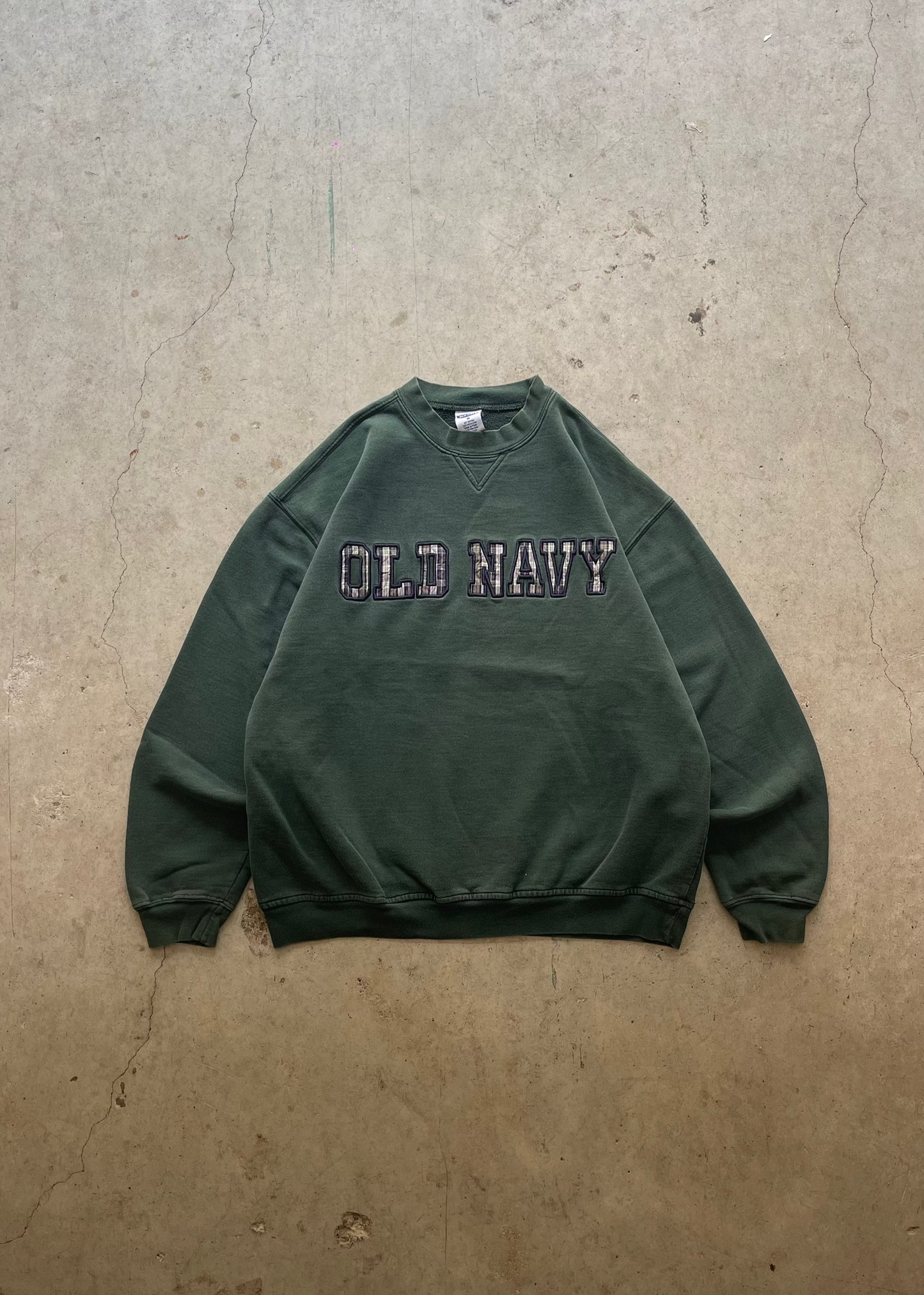 2000S OLD NAVY SWEATSHIRT GREEN - M