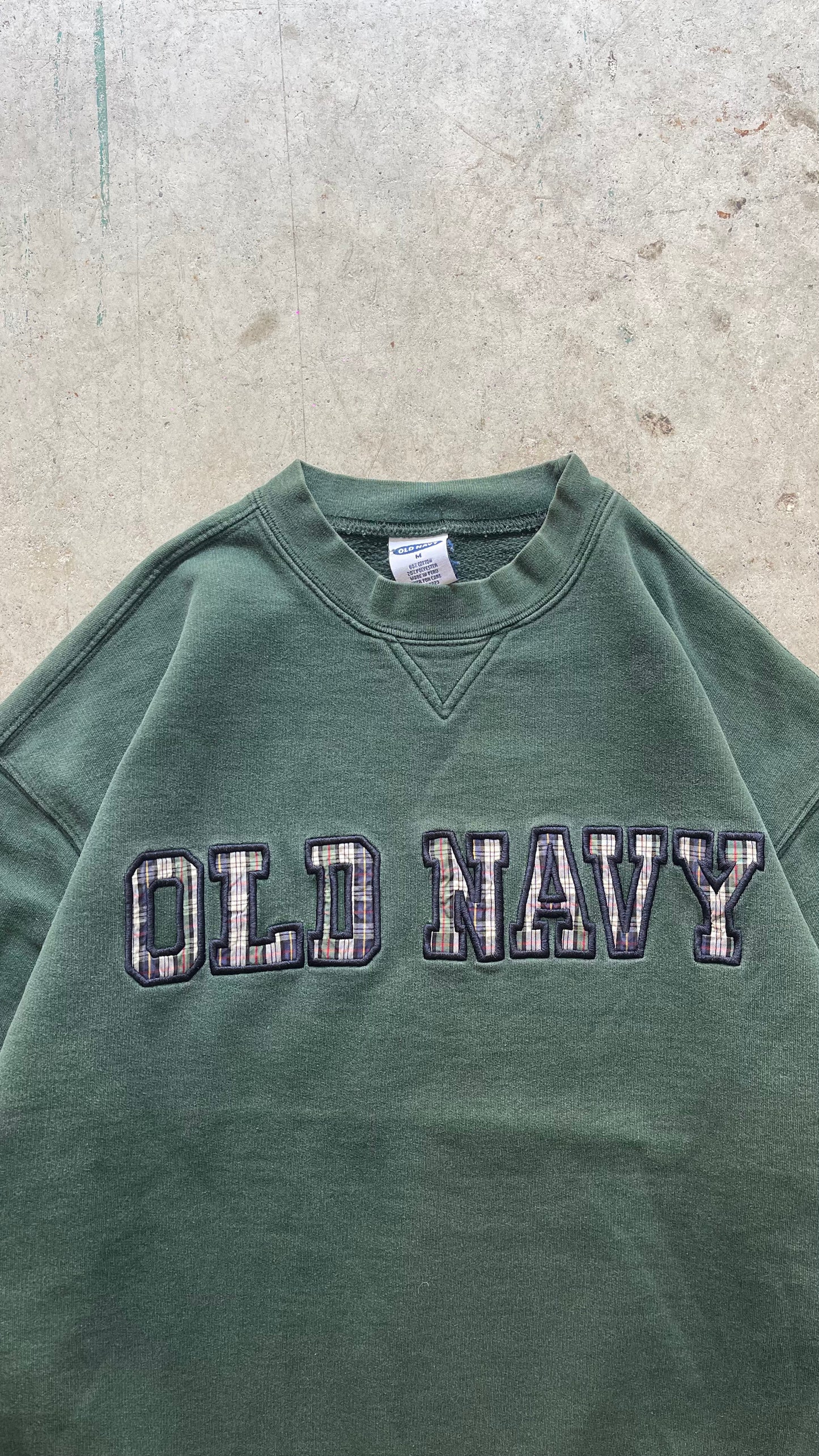 2000S OLD NAVY SWEATSHIRT GREEN - M