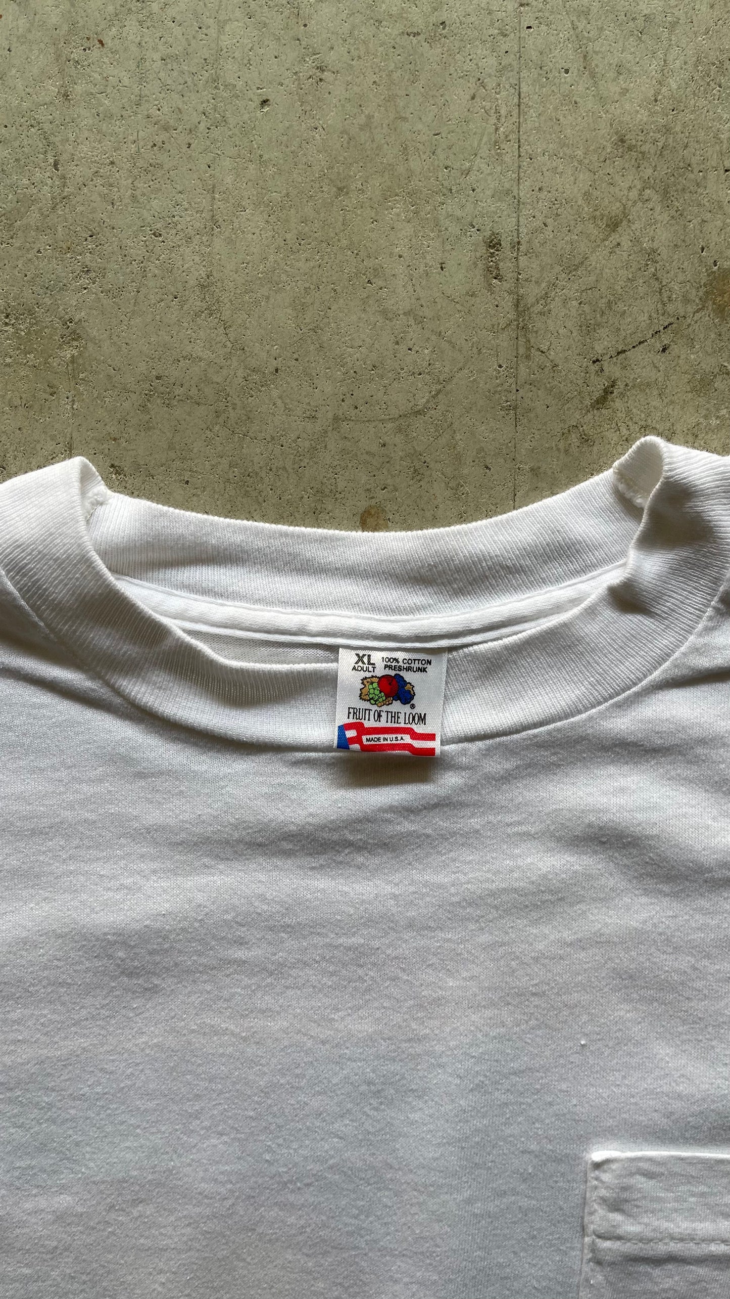 1990S MARLBORO POCKET WHITE TEE - XL