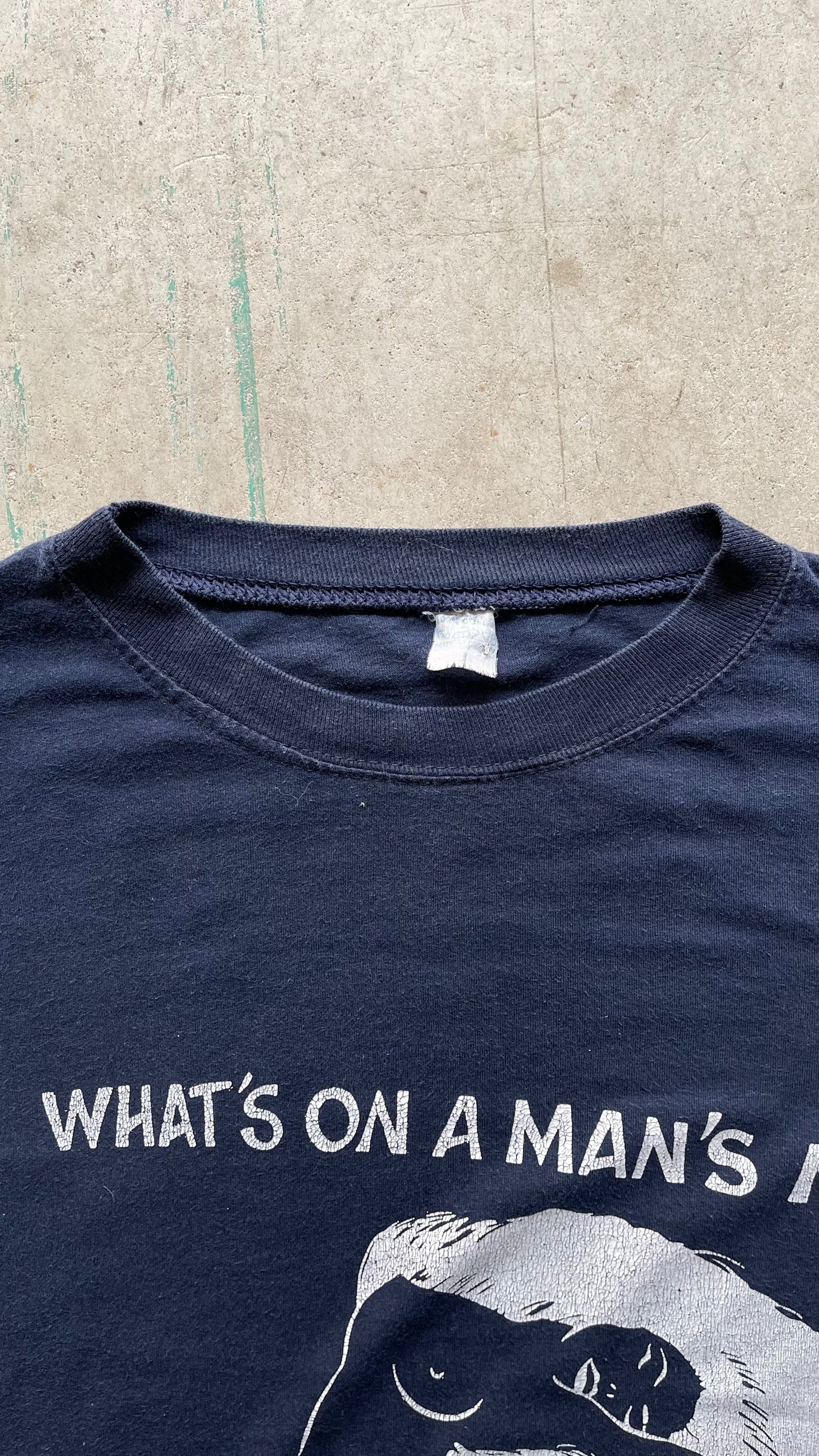 1990S "WHATS ON MANS MIND" SIGMUND FREUD ART TEE - M