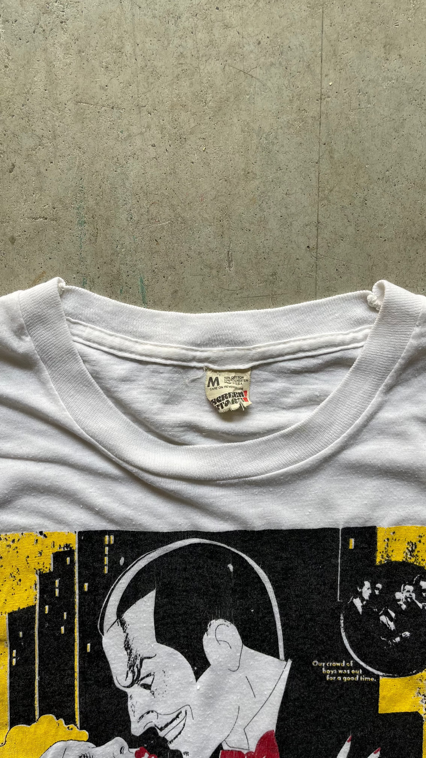 1990S "SEX MADNESS" WHITE TEE - XS
