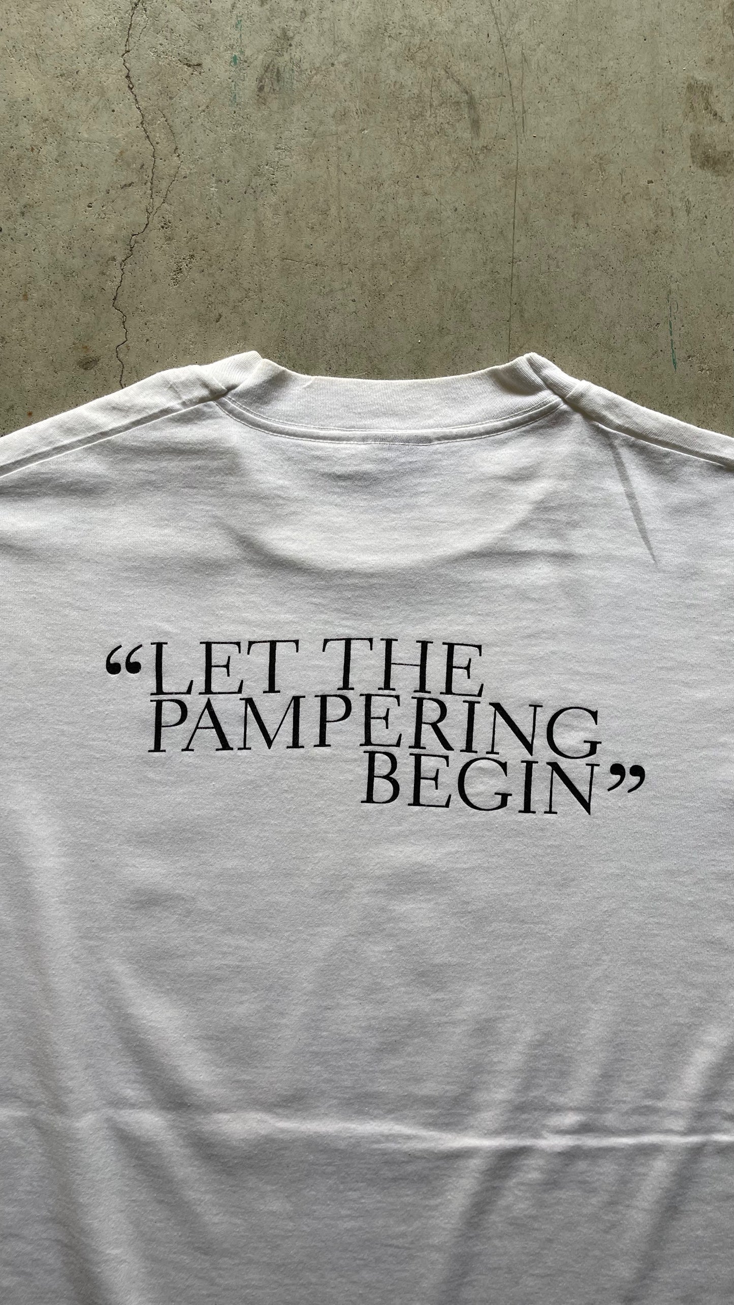 1990S ADAM BRODERICK WHITE TEE - XL
