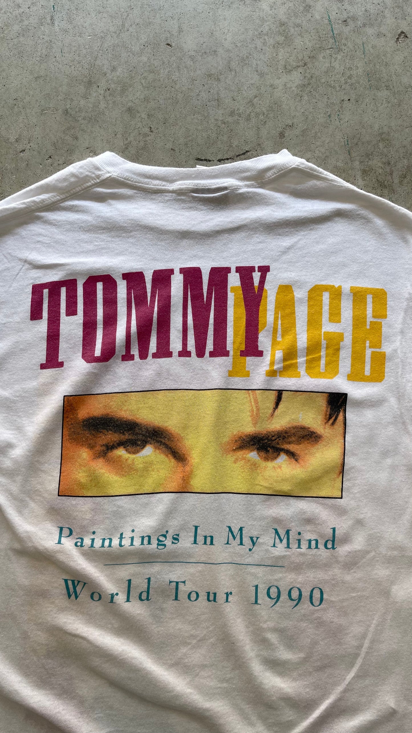 1990S TOMMY PAGE WHITE TEE - S