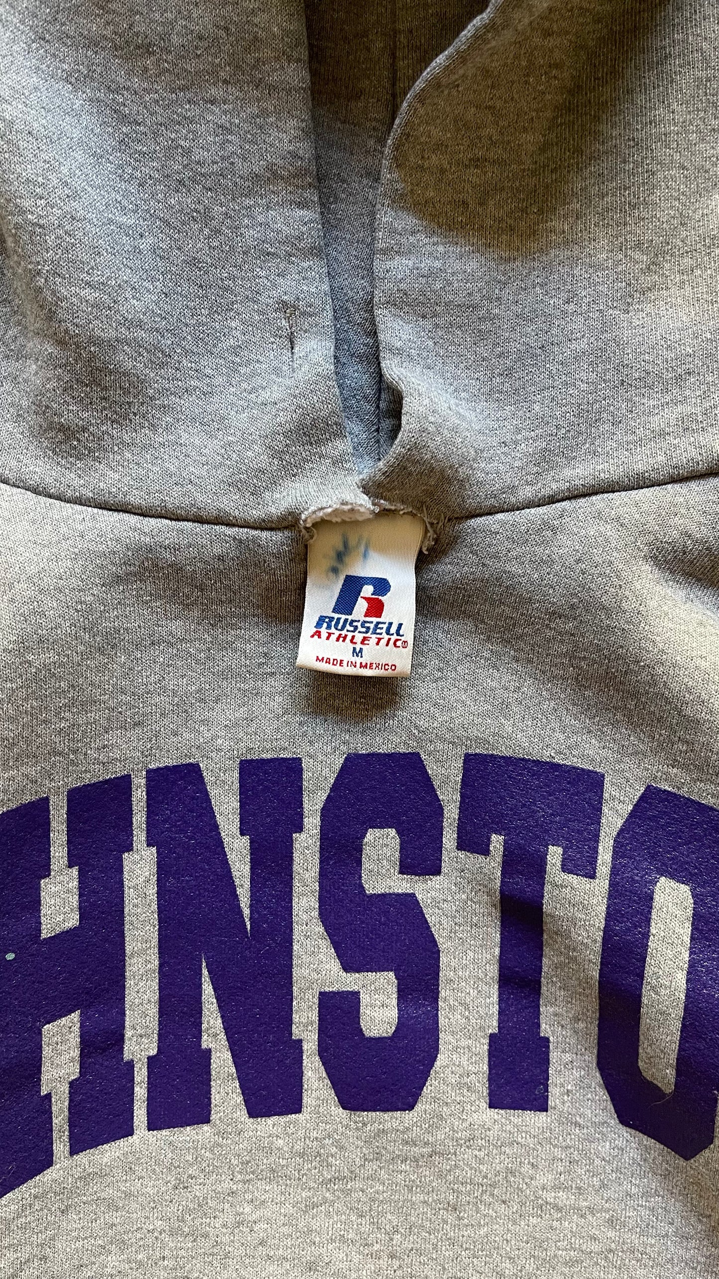 1990S "JOHNSTON TRACK" RUSSELL ATHLETIC HOODIE - M