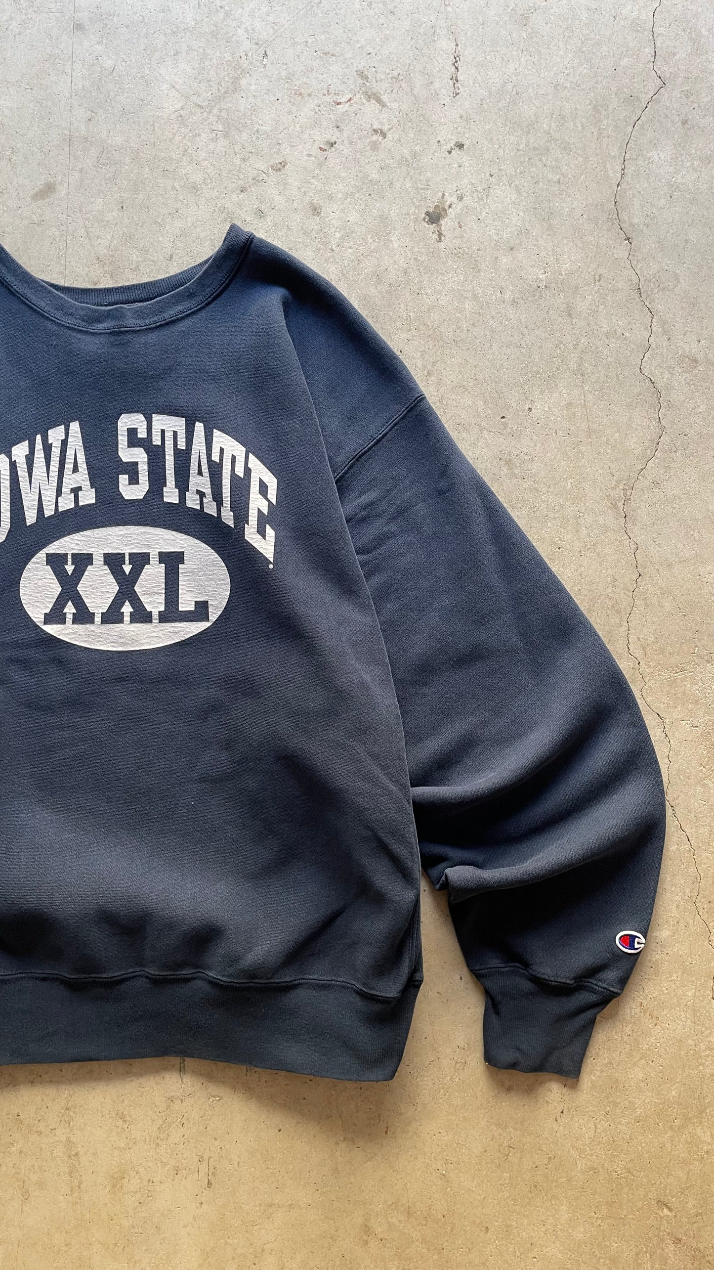 1990S "IOWA STATE" SWEATSHIRT - XXL