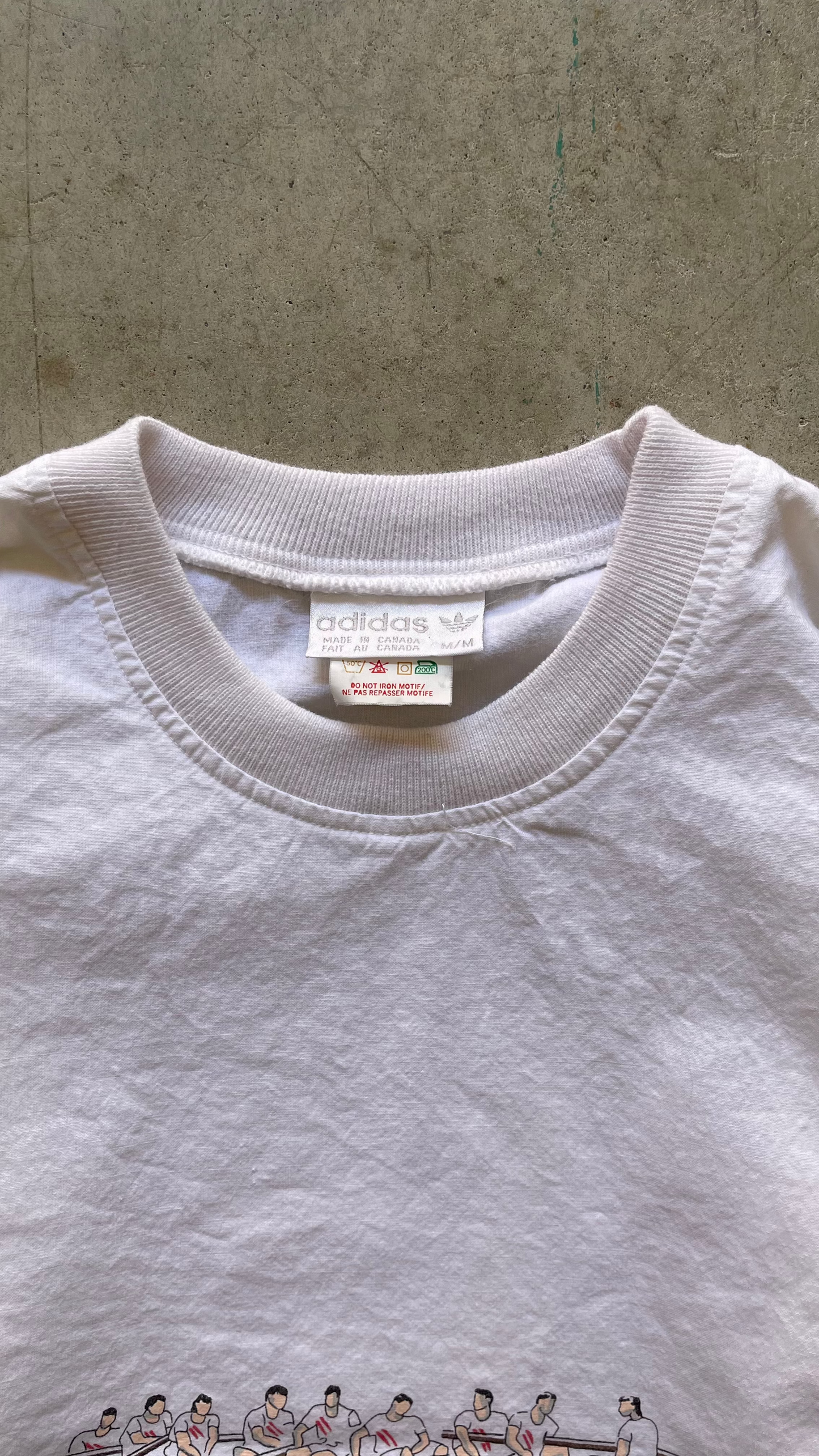1980S ADIDAS ROWBOAT SWEATHSIRT - L