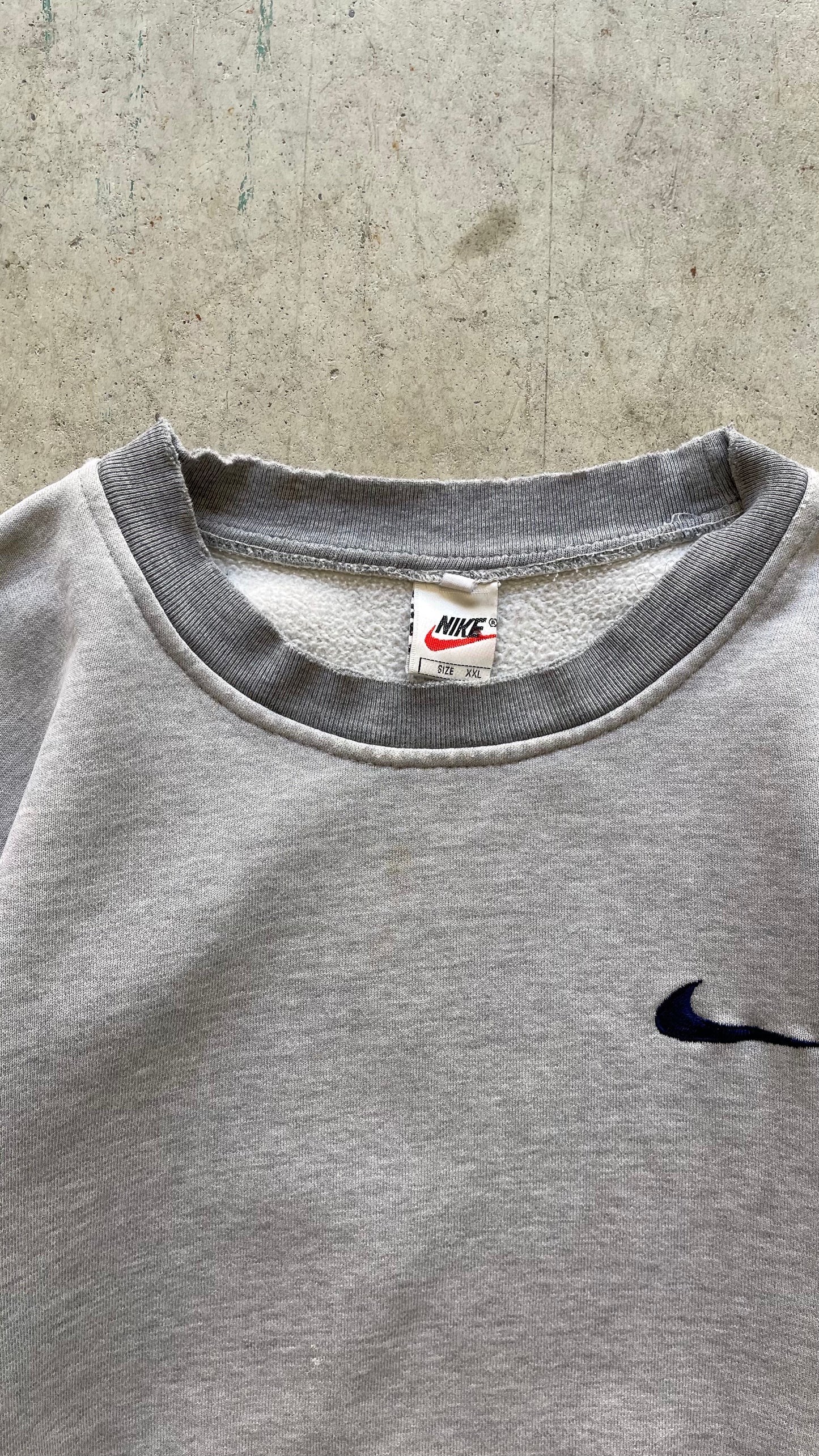 1990S NIKE SWOOSH SWEASHIRT - XXL