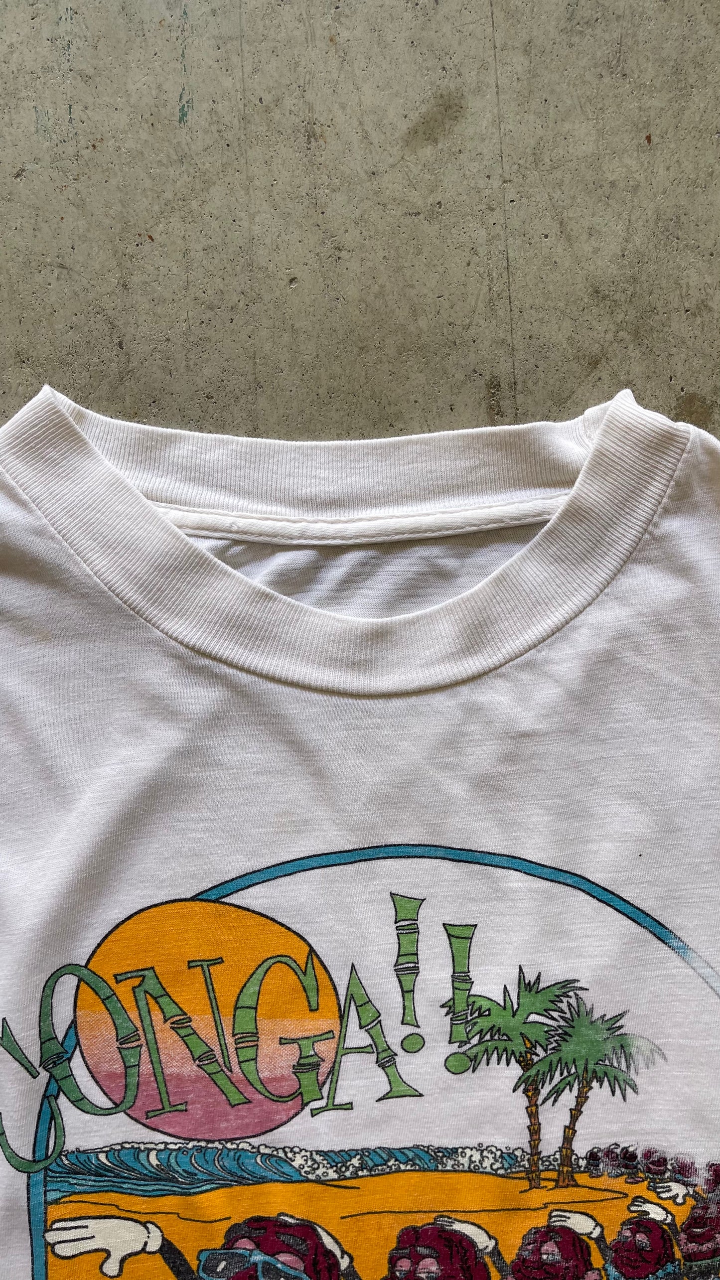 1980s "THE CALIFORNIA RAISINS" TEE - L