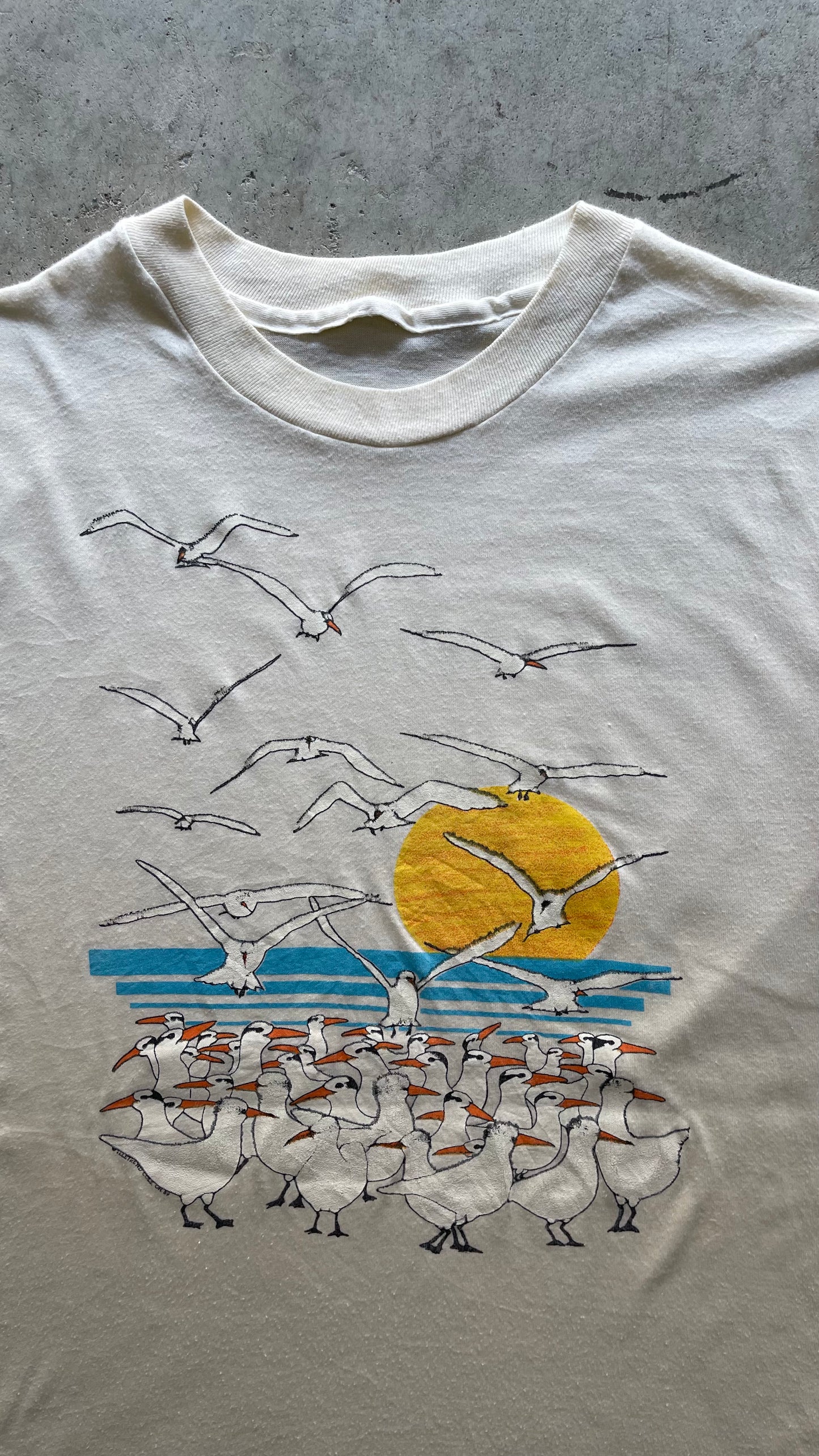 1990S BIRDS WHITE TEE - S