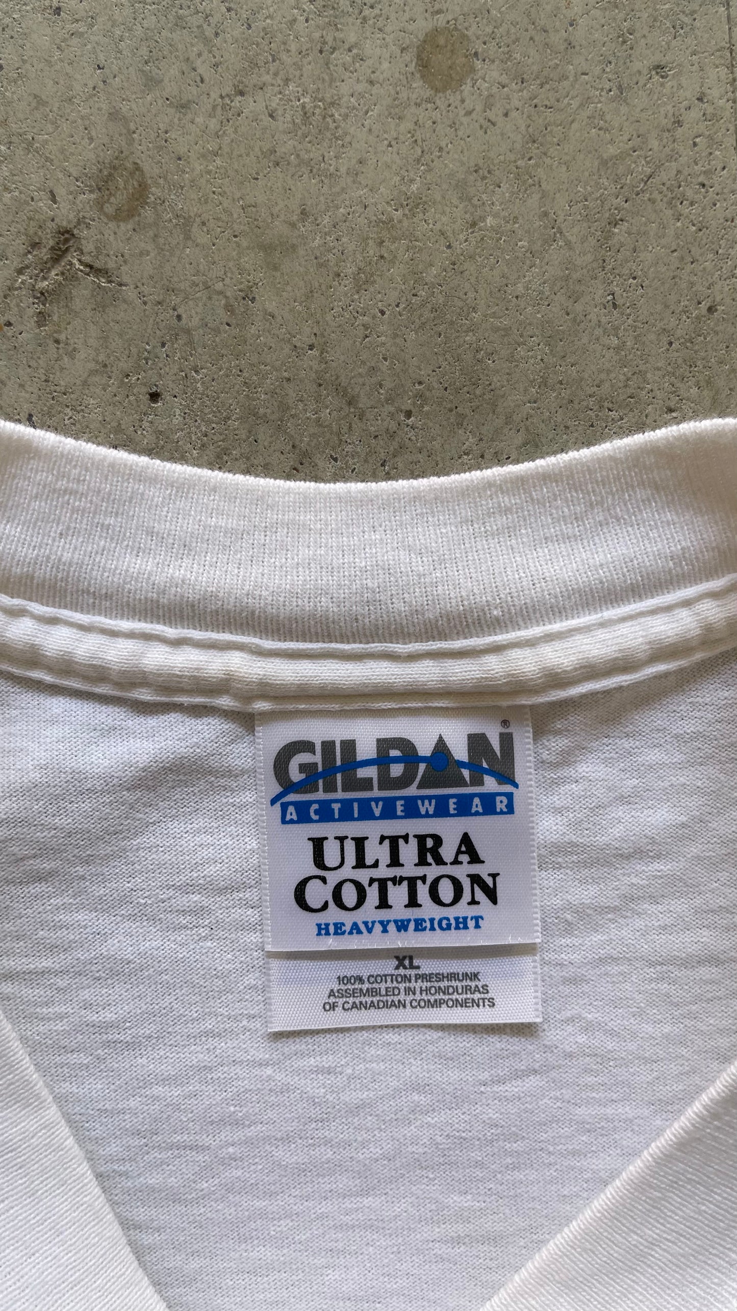 1990S "LADY BUG" WHITE TEE - XL